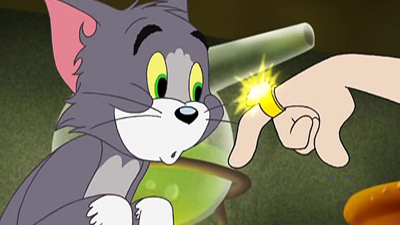 Cubierta de Tom y Jerry: El anillo mágico