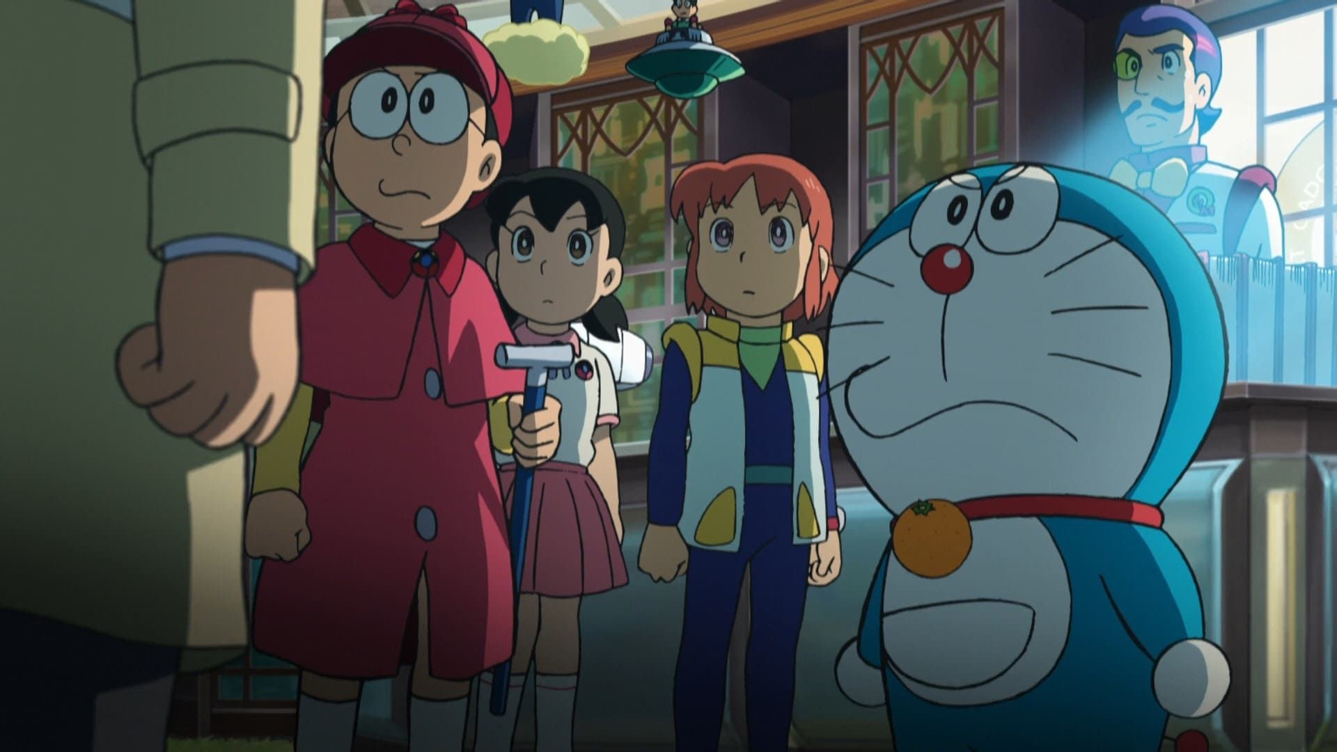 Cubierta de Doraemon y Nobita Holmes en el misterioso museo del futuro