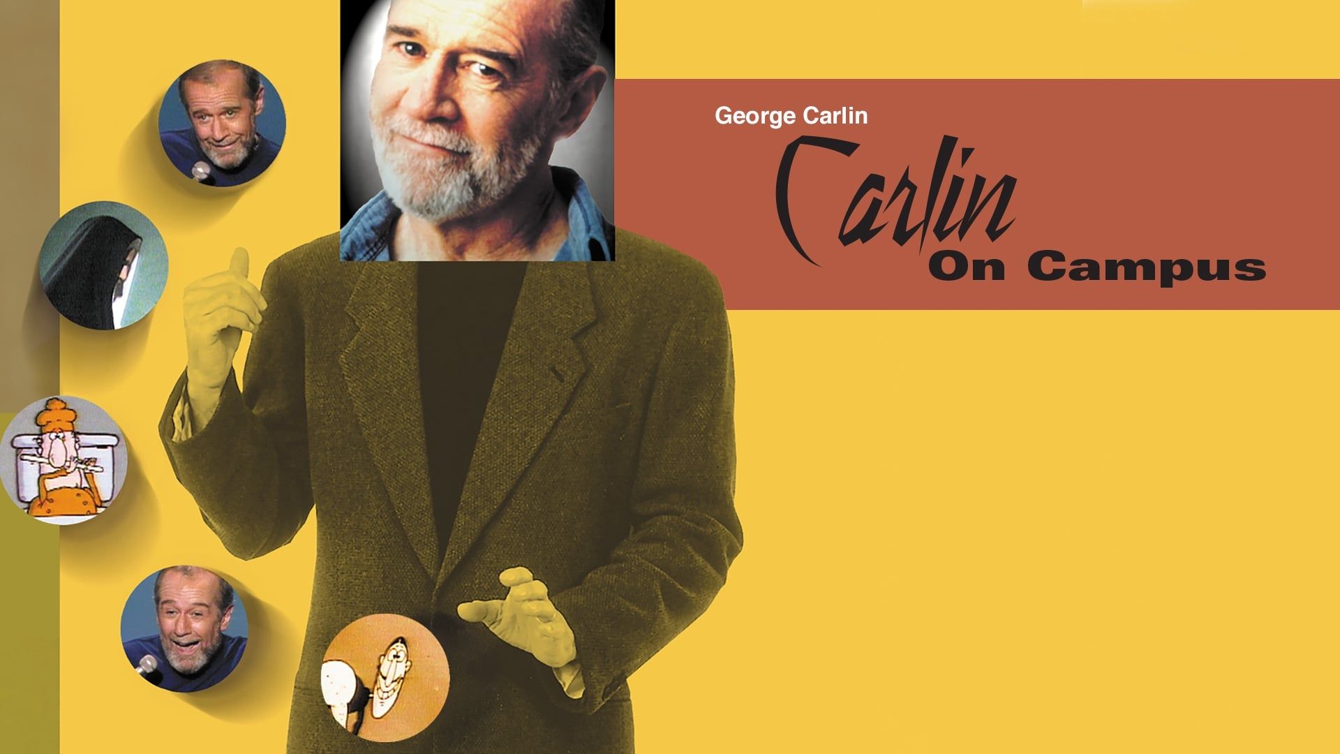 Cubierta de George Carlin: Carlin on Campus