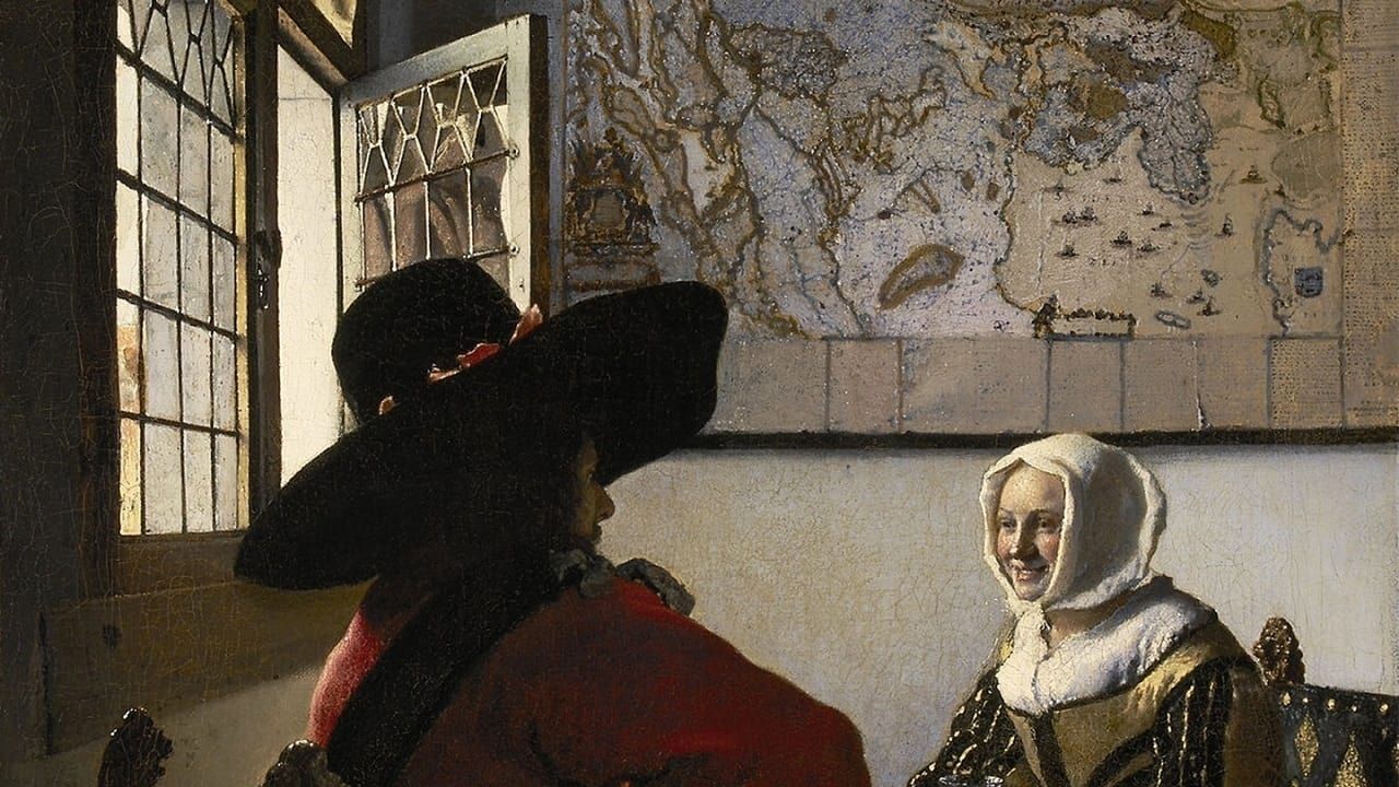 Cubierta de El mundo en un cuadro de Vermeer