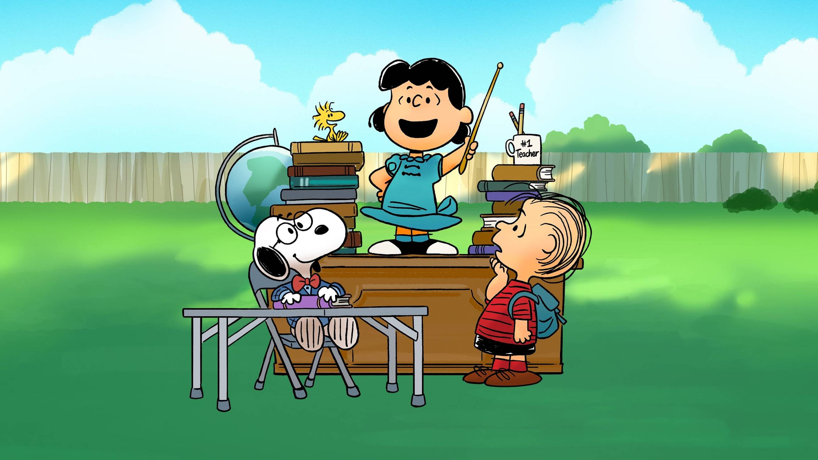 Cubierta de Snoopy presenta: El cole de Lucy