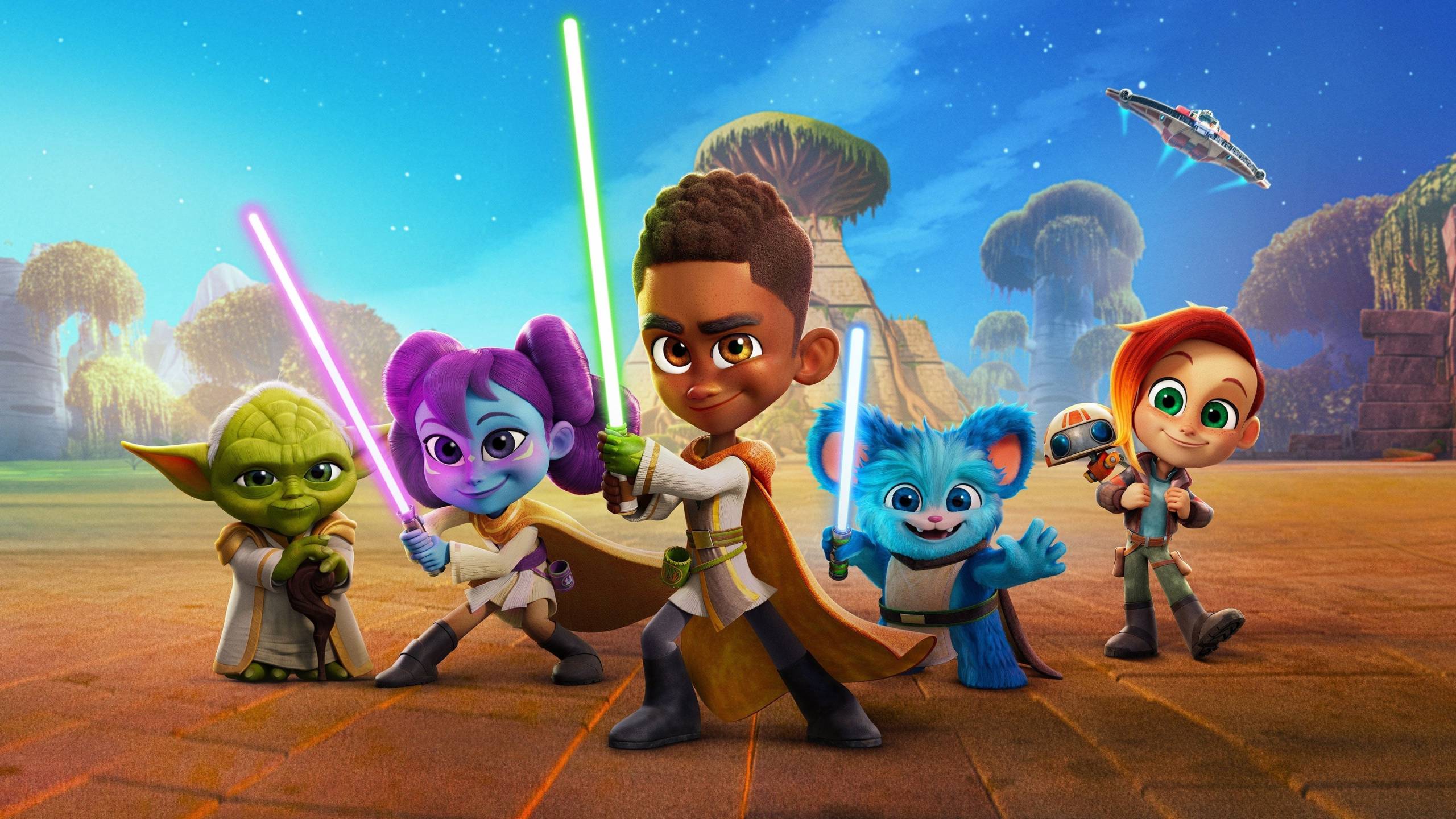 Cubierta de Star Wars: Las aventuras de los jóvenes Jedi