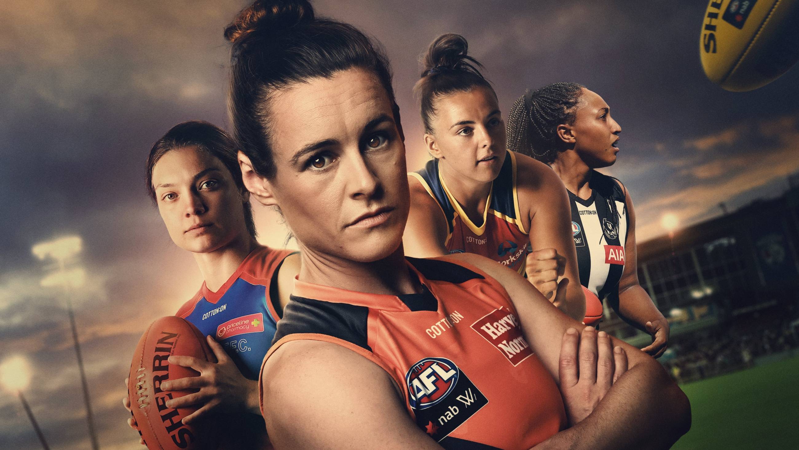 Cubierta de Sin miedo: La historia de la liga femenina de fútbol australiano