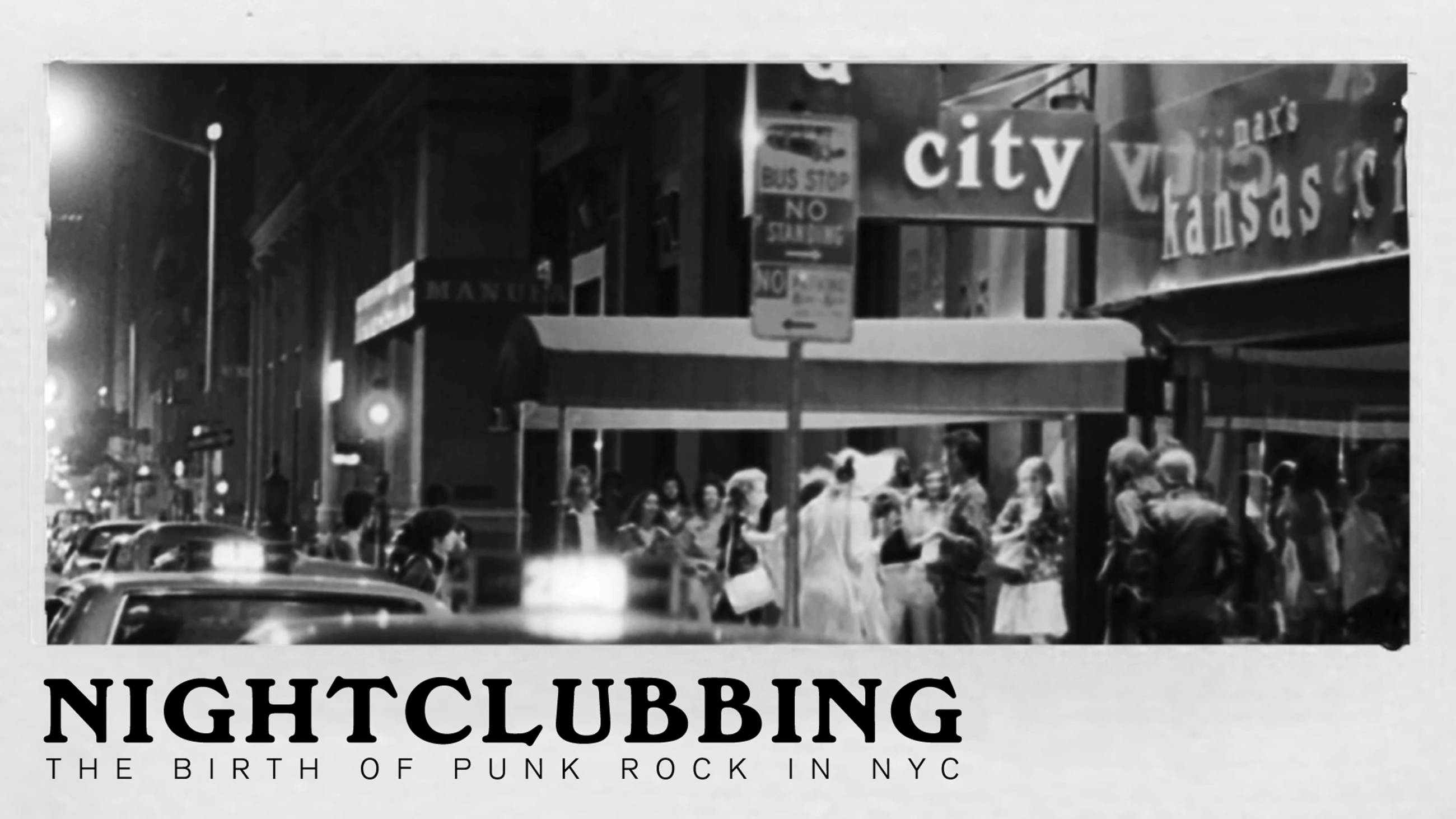 Cubierta de Nightclubbing: The Birth of Punk Rock in NYC