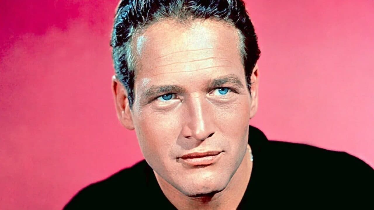 Cubierta de Paul Newman, detrás de los ojos azules