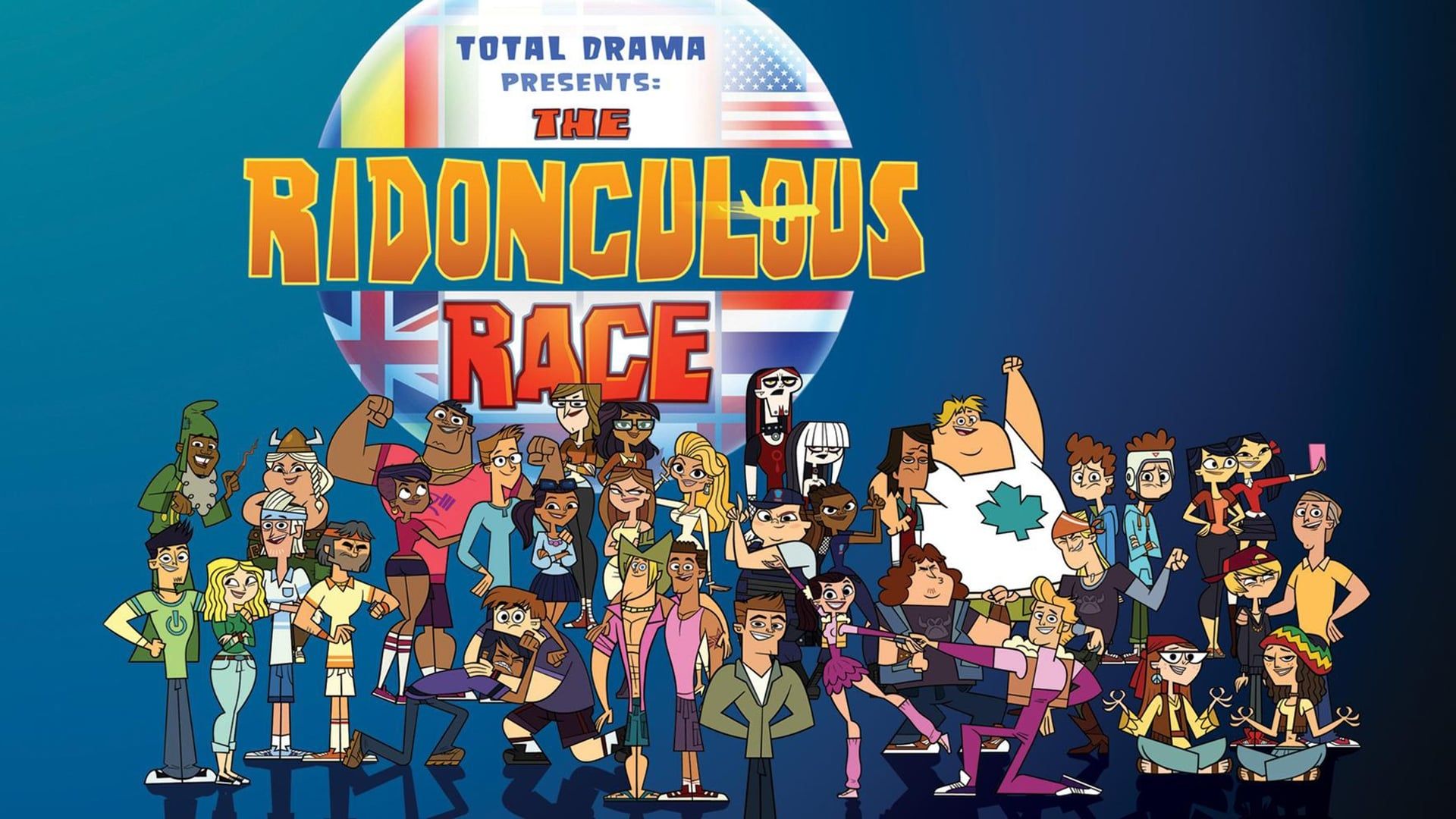 Cubierta de Total Drama Presents: The Ridonculous Race