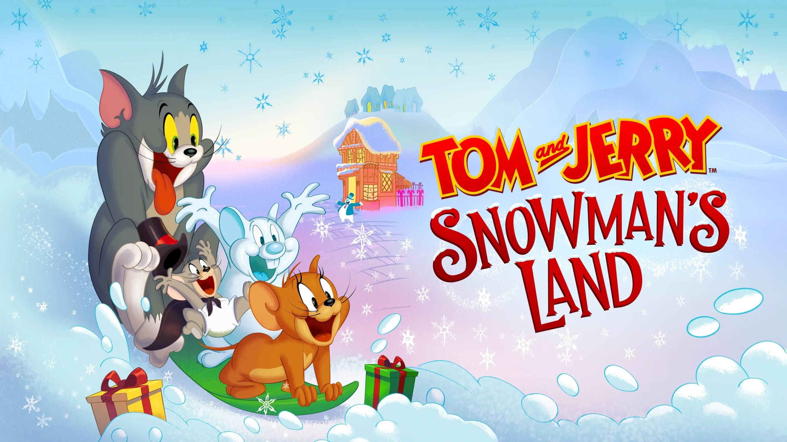 Cubierta de Tom y Jerry en la Tierra de Nieve