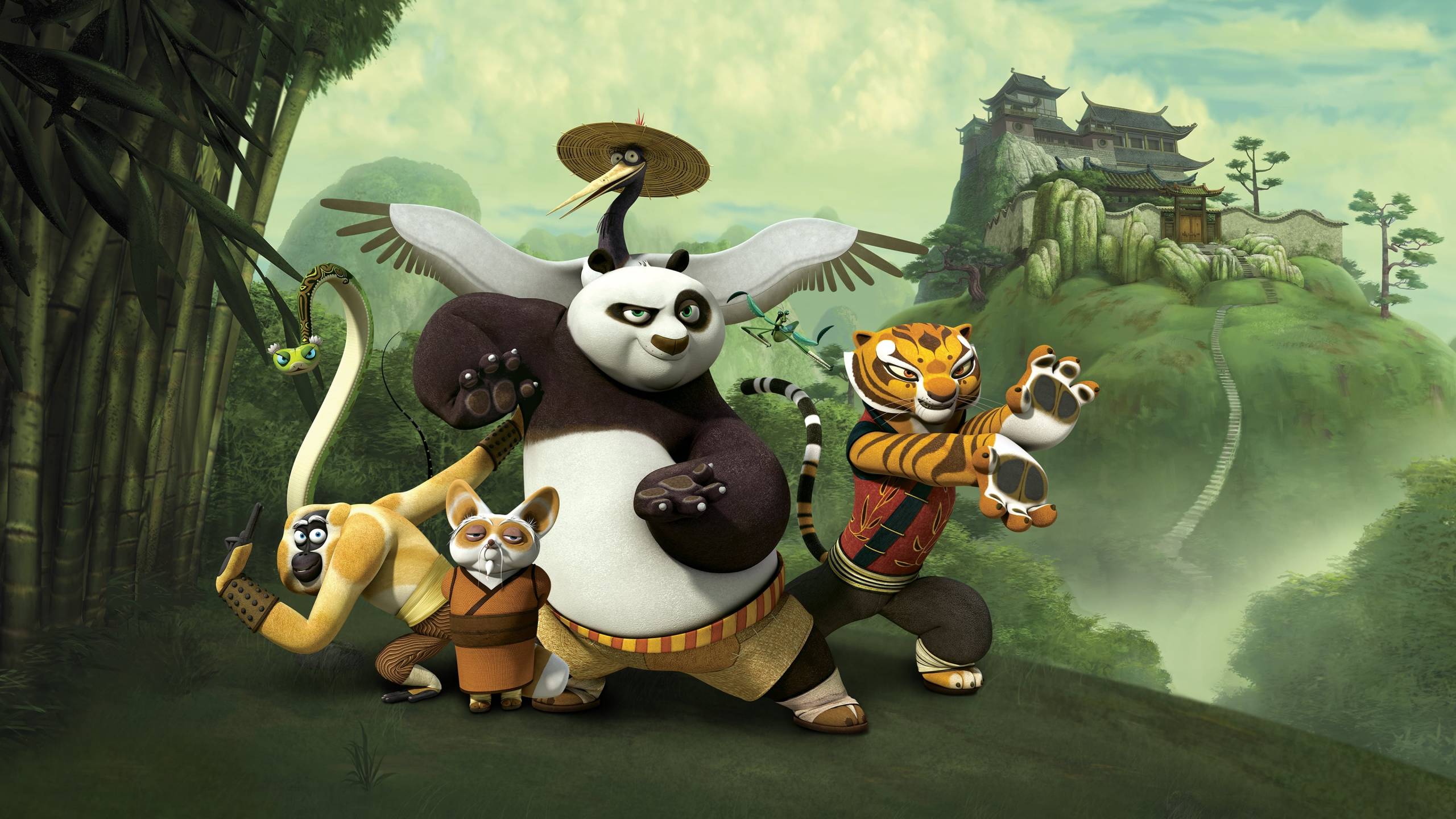 Cubierta de Kung Fu Panda: La leyenda de Po