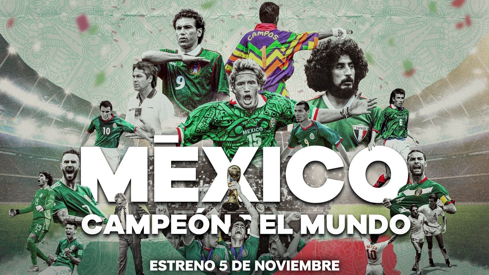 Cubierta de México campeón del mundo