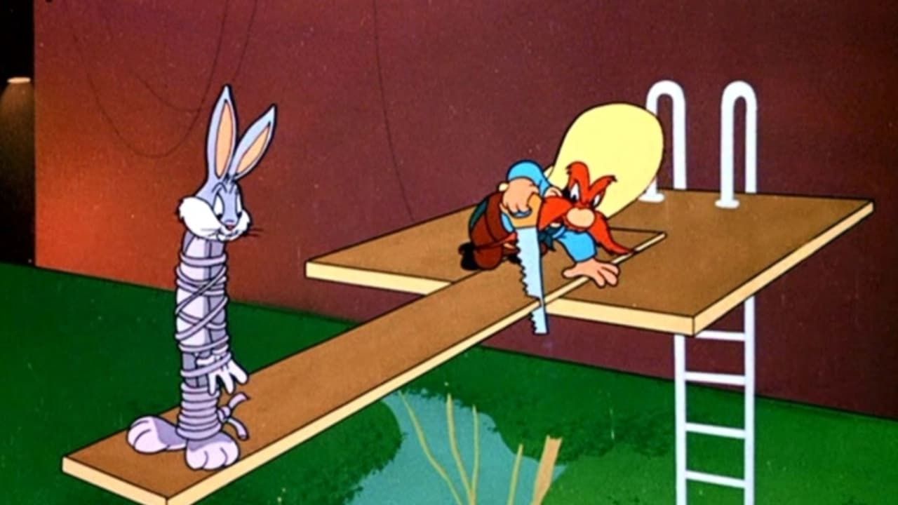 Cubierta de Bugs Bunny: Clavados de altura