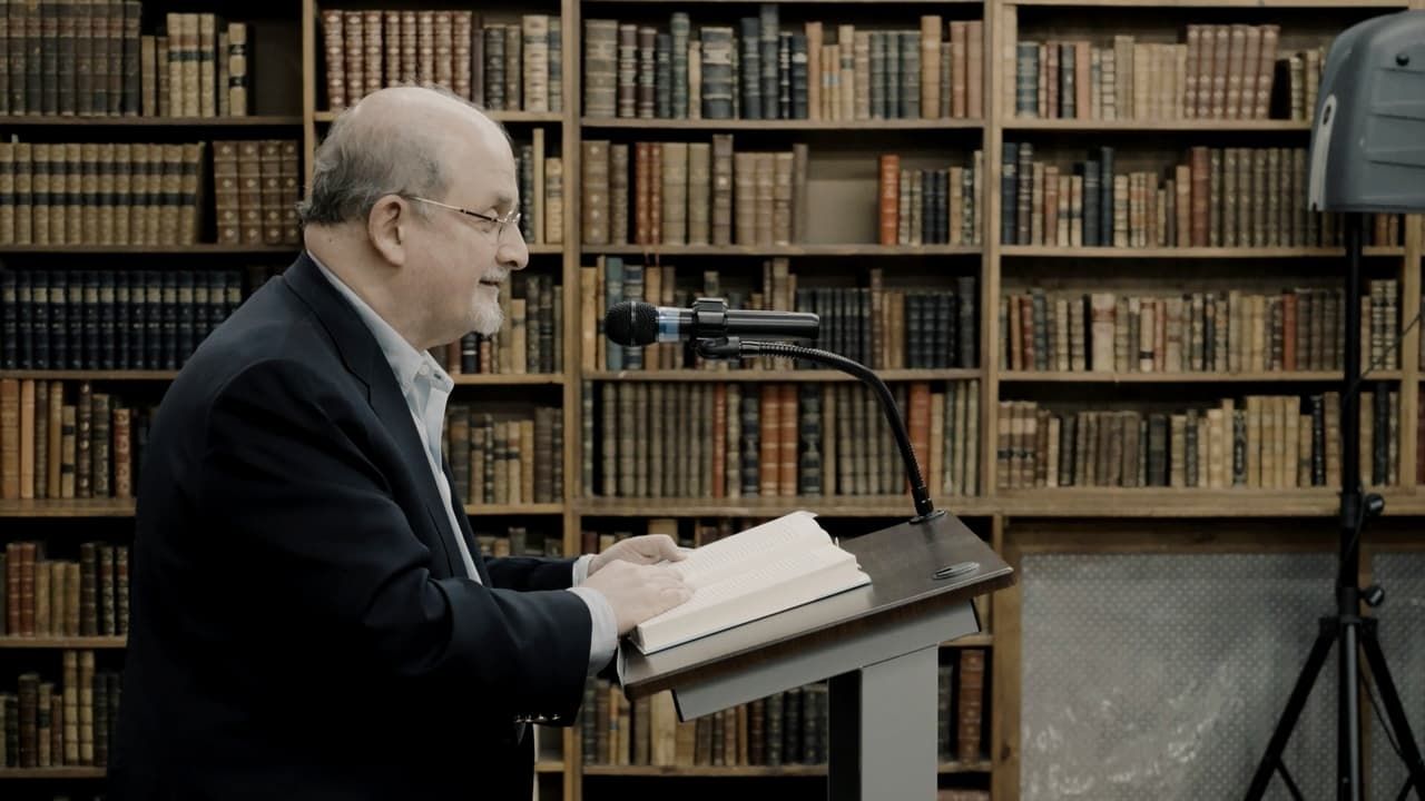 Cubierta de Salman Rushdie: con la muerte en los talones