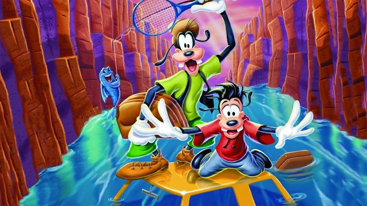 Cubierta de Goofy e hijo