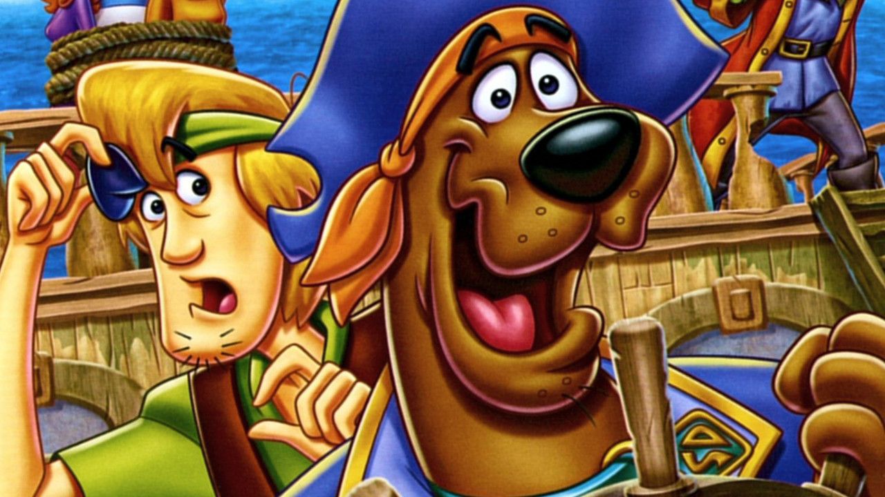 Cubierta de ¡Scooby-Doo! ¡Piratas a babor!