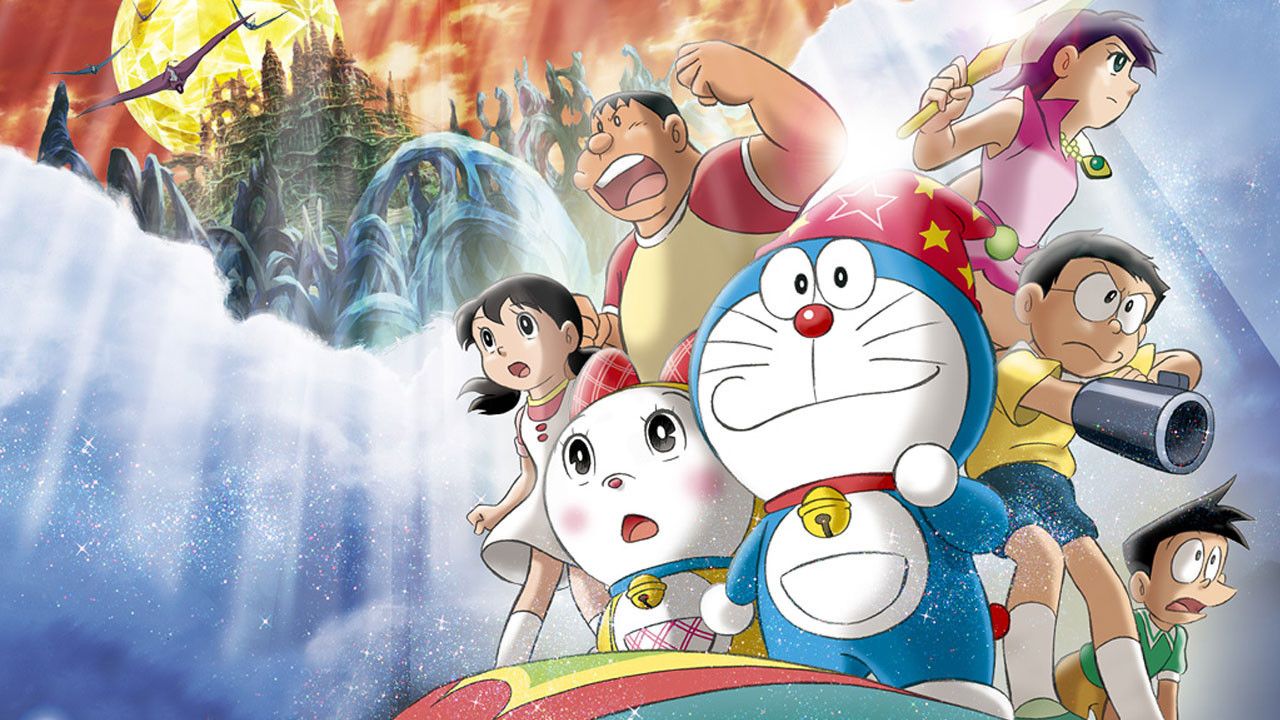 Cubierta de Doraemon y los siete magos