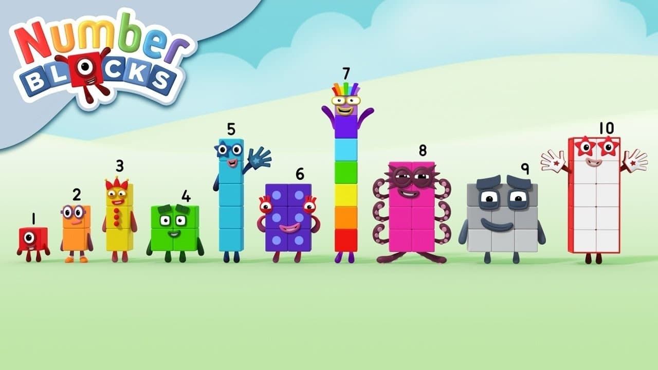 Cubierta de Numberblocks