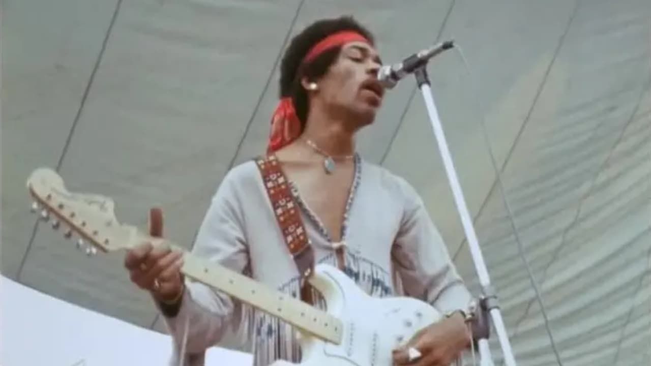 Cubierta de Jimi Hendrix: Live at Woodstock