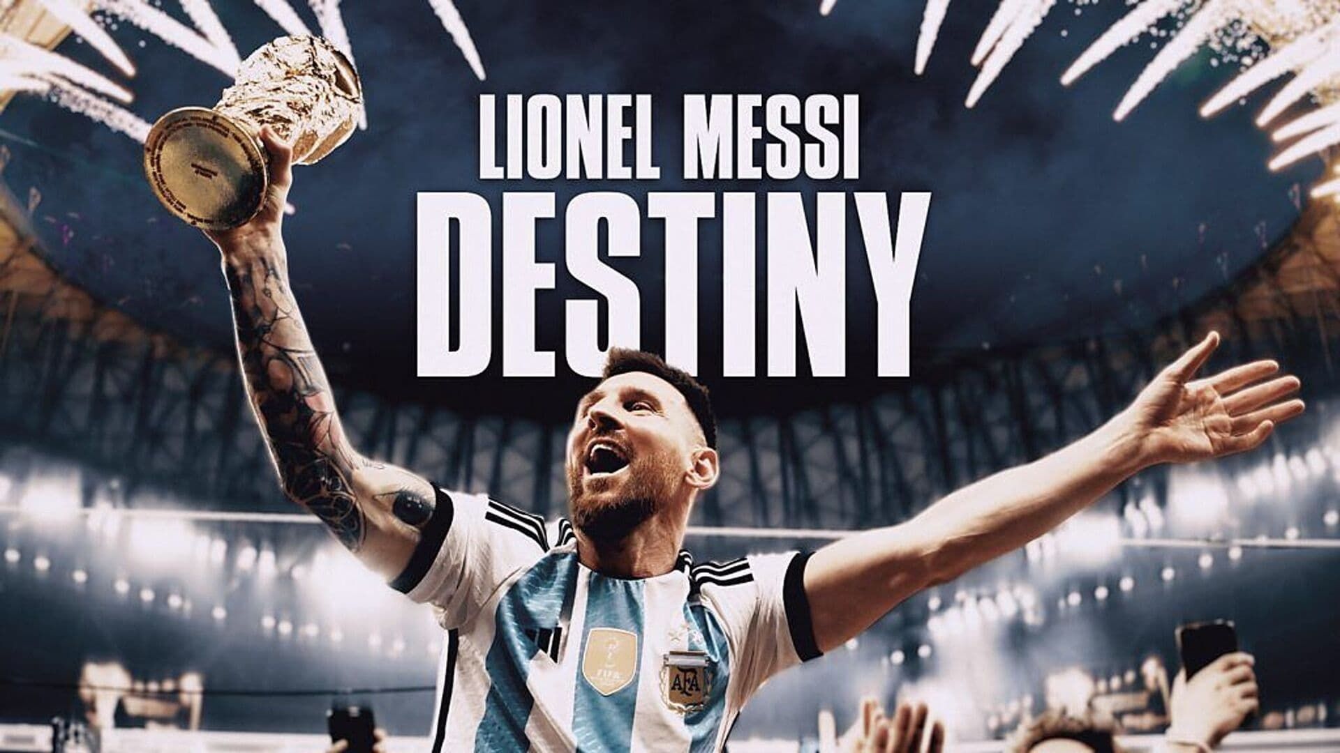 Cubierta de Lionel Messi: Destiny