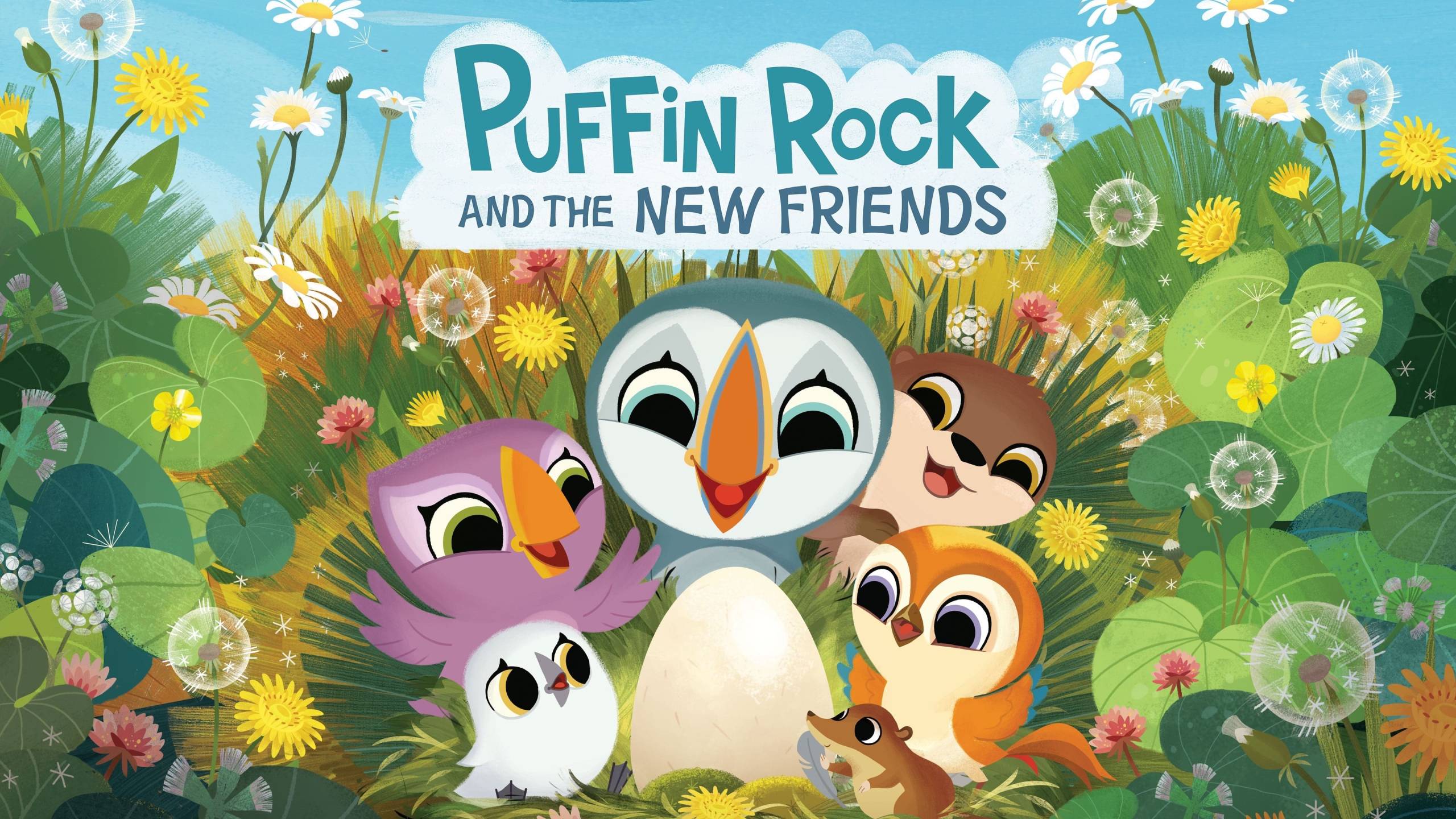 Cubierta de Puffin Rock and the New Friends