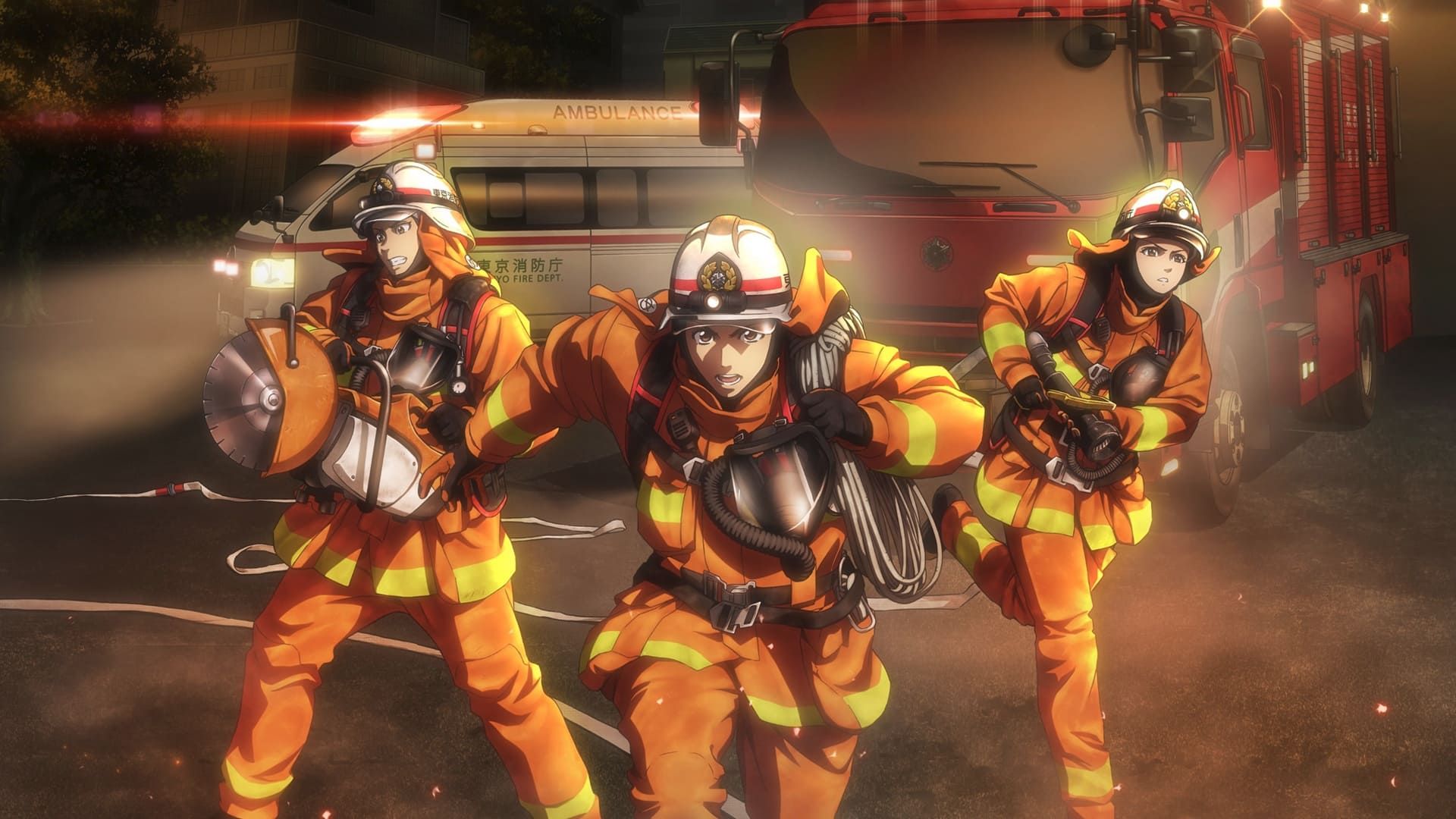 Cubierta de Firefighter Daigo: Rescuer in Orange