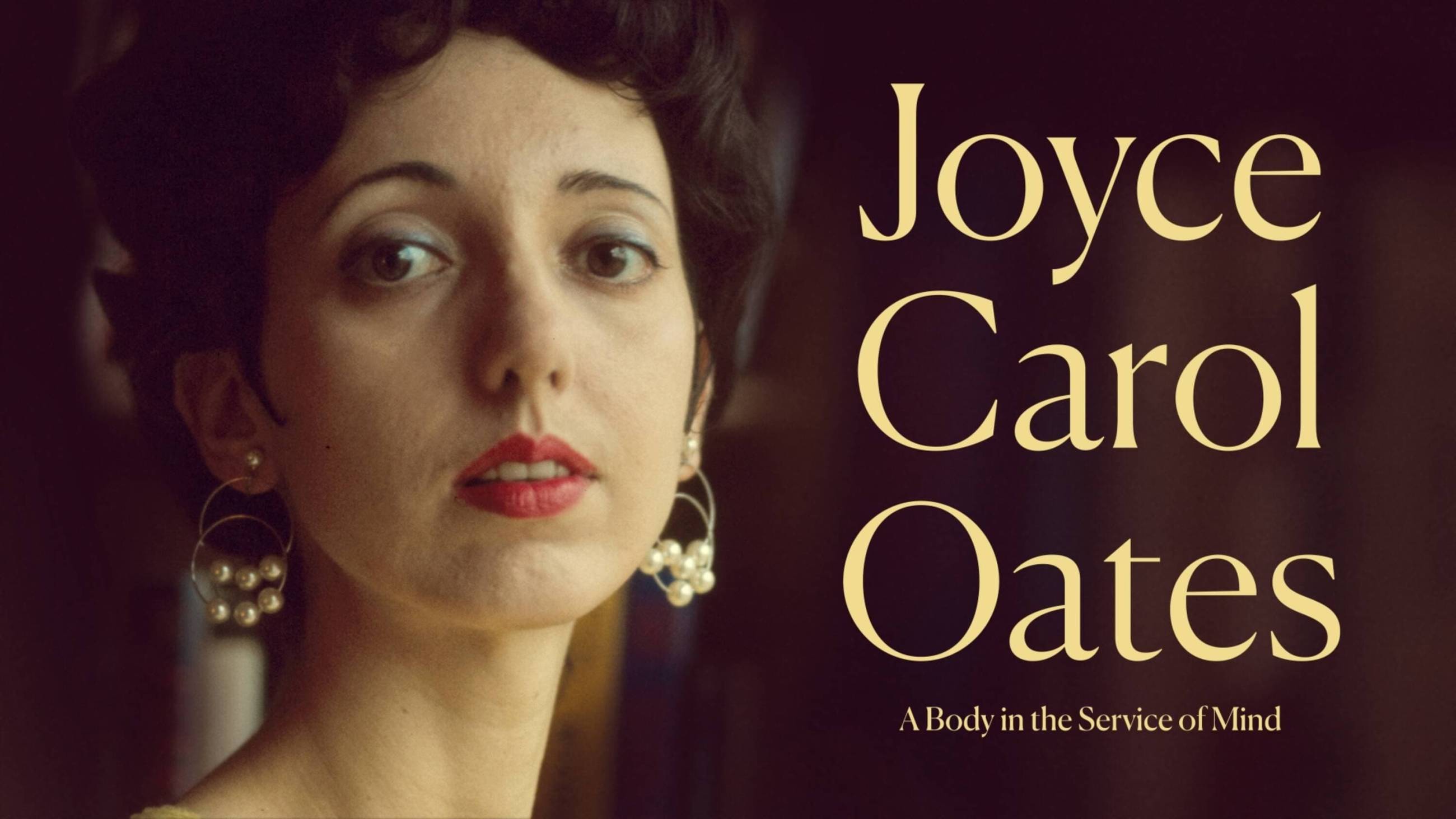 Cubierta de Joyce Carol Oates: A Body in the Service of Mind
