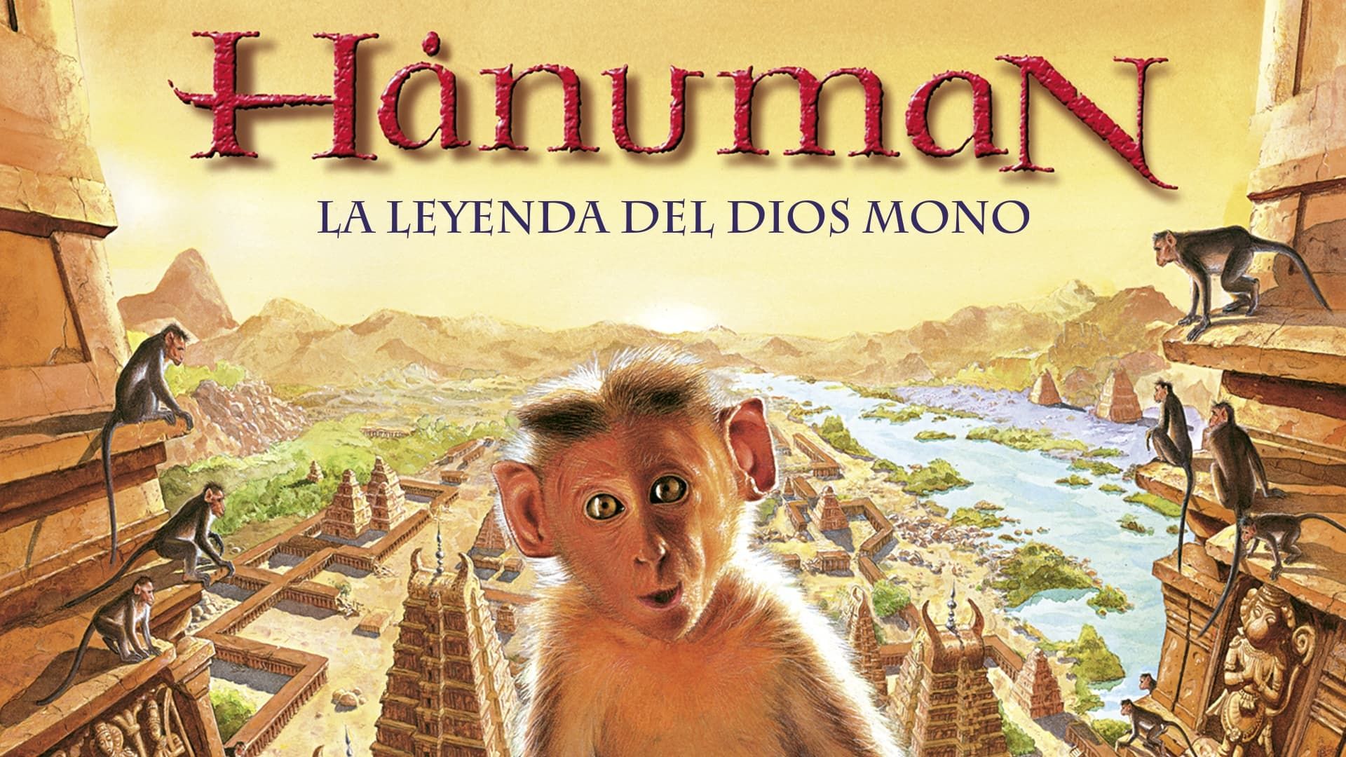 Cubierta de Hánuman. La leyenda del Dios Mono