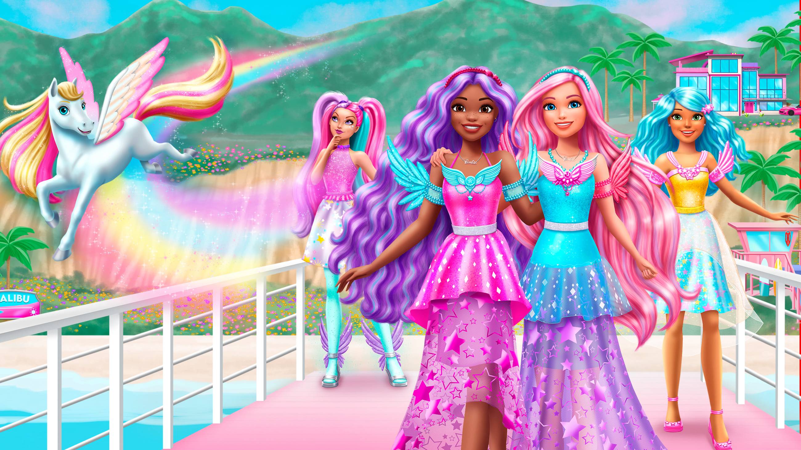 Cubierta de Barbie: Un toque de magia