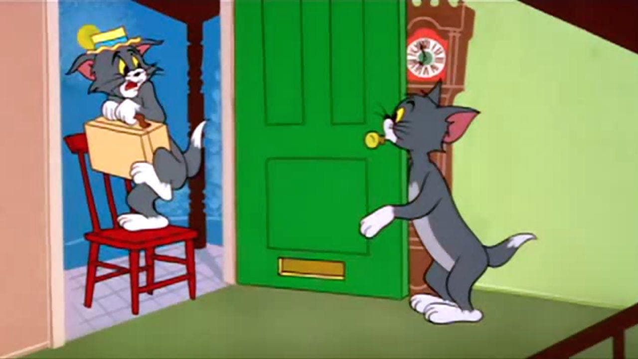 Cubierta de Tom y Jerry: Felino nervioso