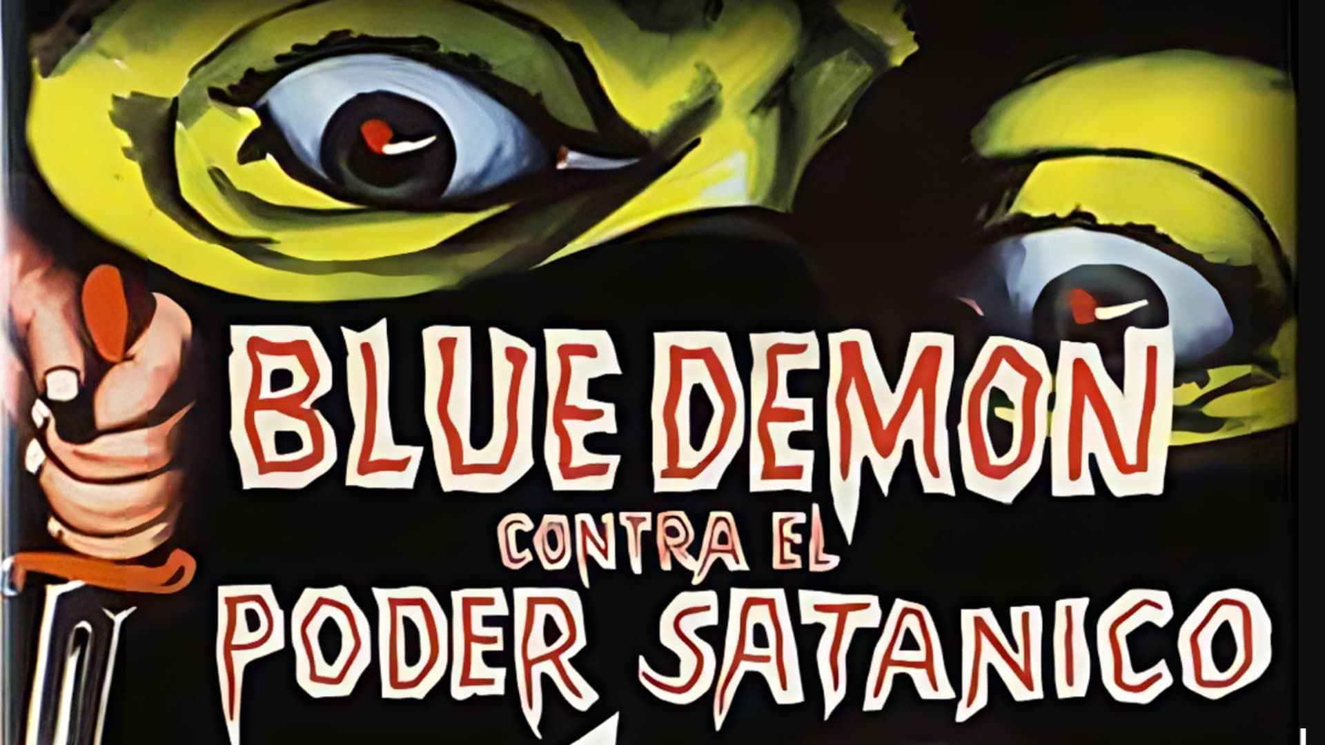 Cubierta de Blue Demon vs. el poder satánico