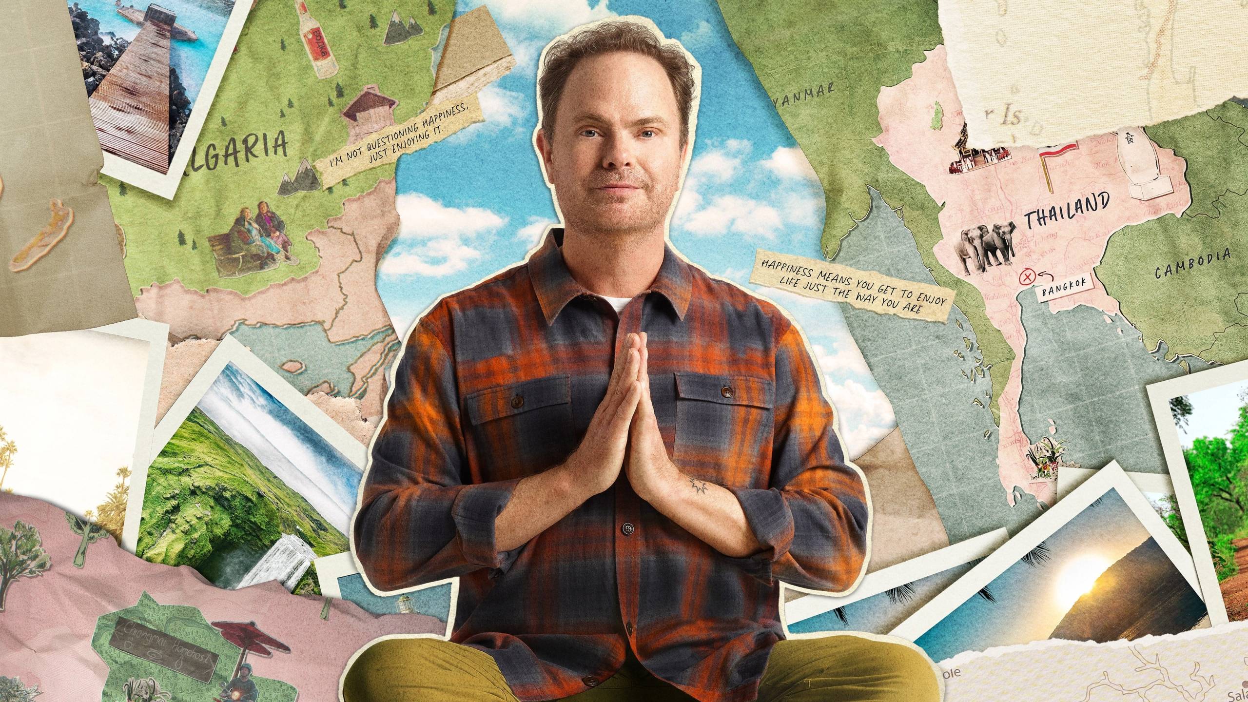 Cubierta de Rainn Wilson and the Geography of Bliss