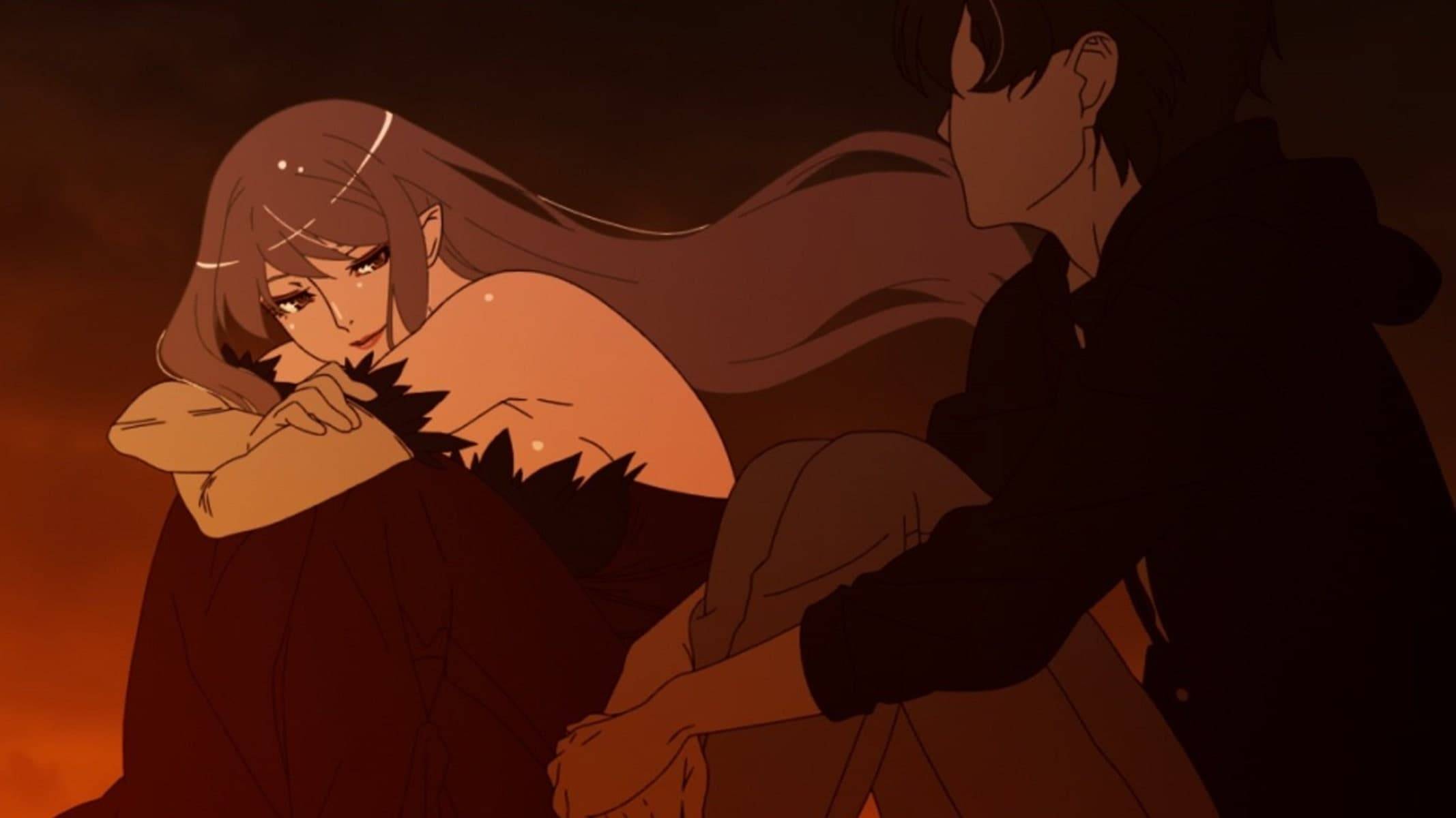 Cubierta de Kizumonogatari: Koyomi Vamp