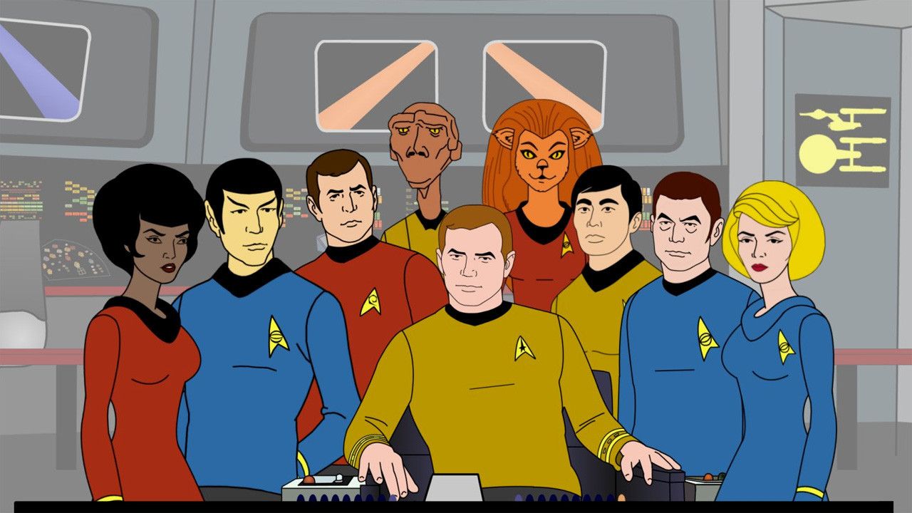 Cubierta de Star Trek: La serie animada (ST:LSA)