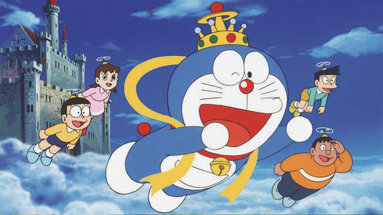 Cubierta de Doraemon y el Misterio de las Nubes