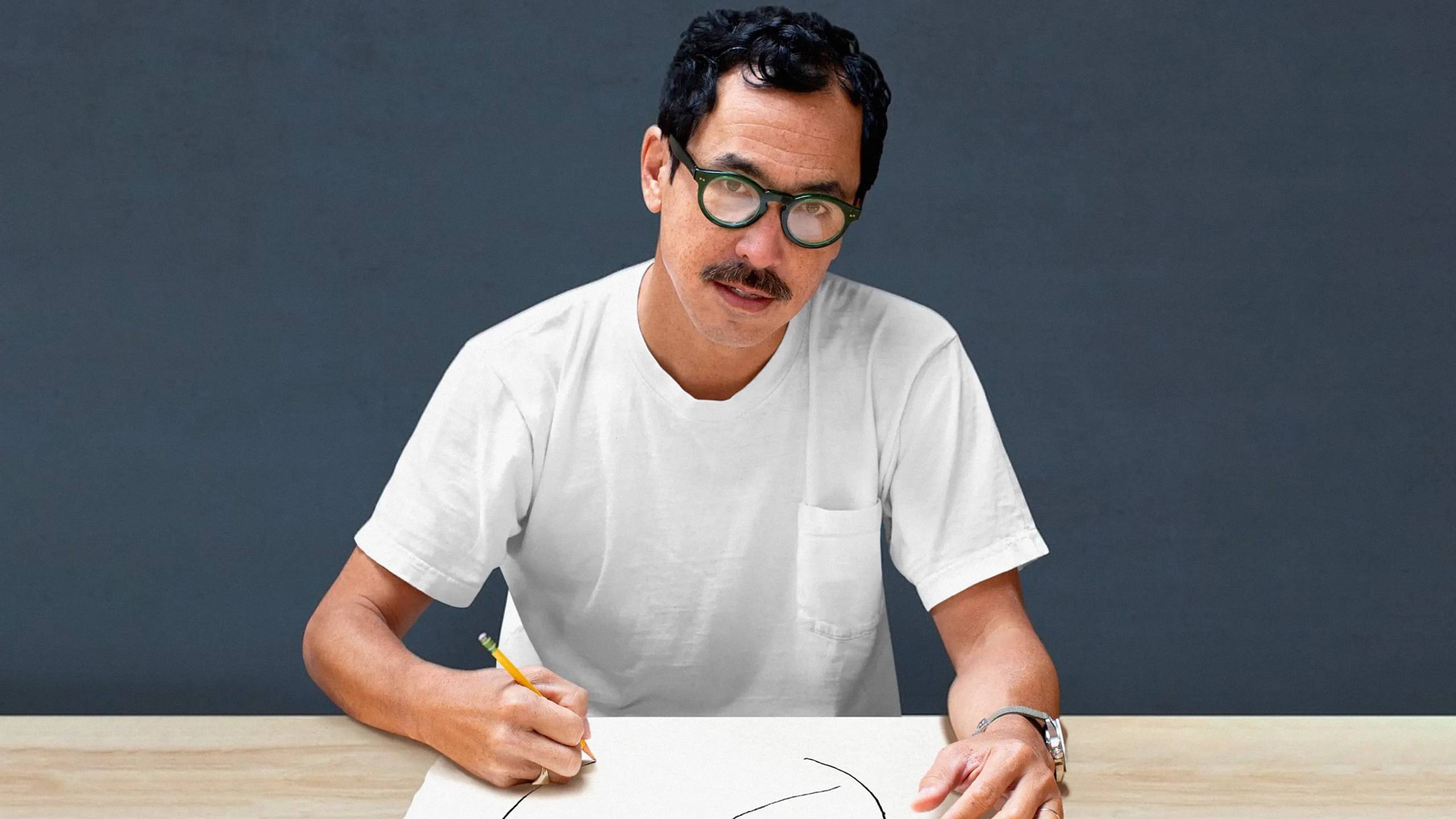 Cubierta de Geoff McFetridge: Drawing a Life