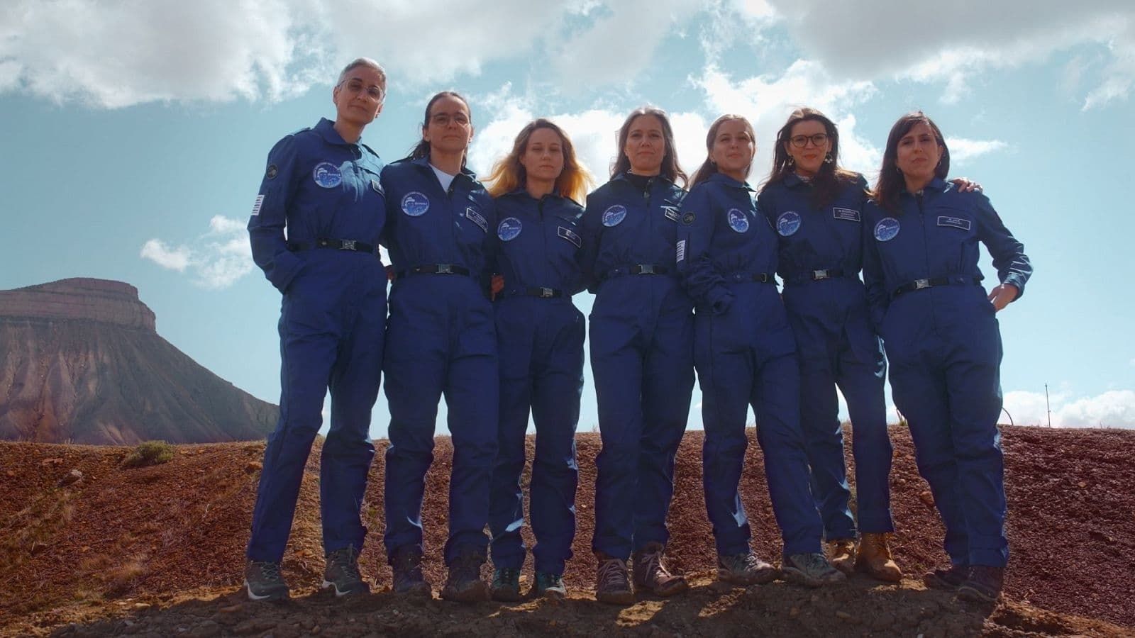 Cubierta de Mujeres en el planeta rojo