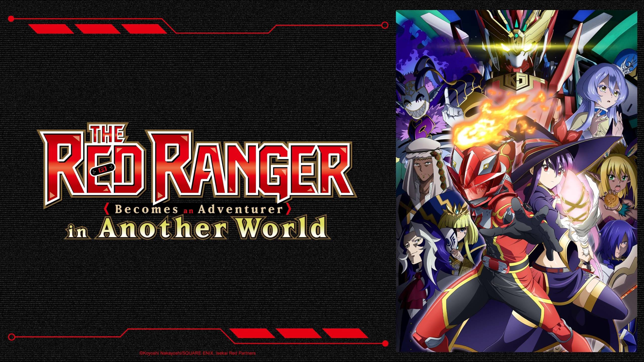 Cubierta de The Red Ranger Becomes an Adventurer in Another World