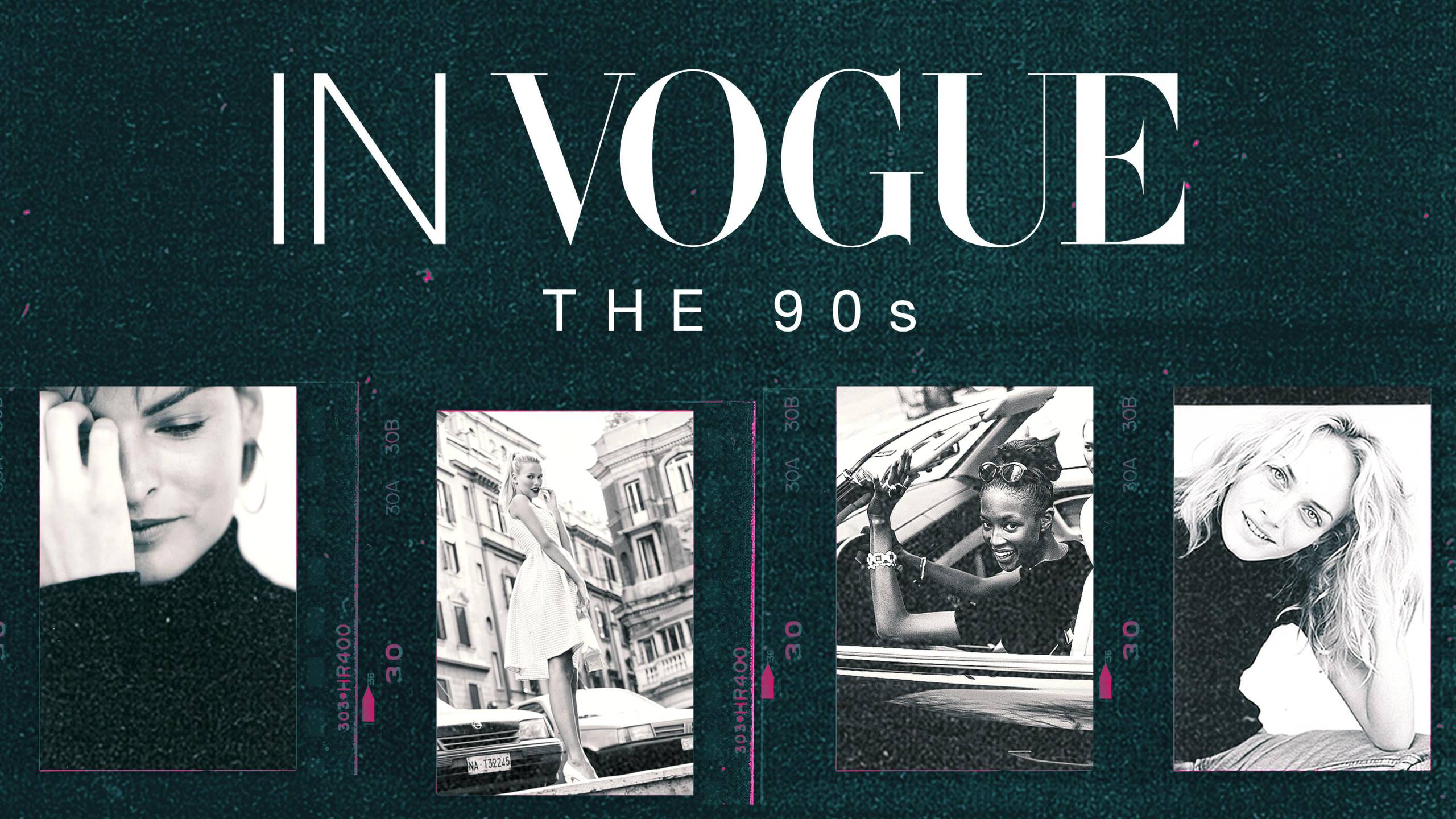 Cubierta de In Vogue: Los años 90