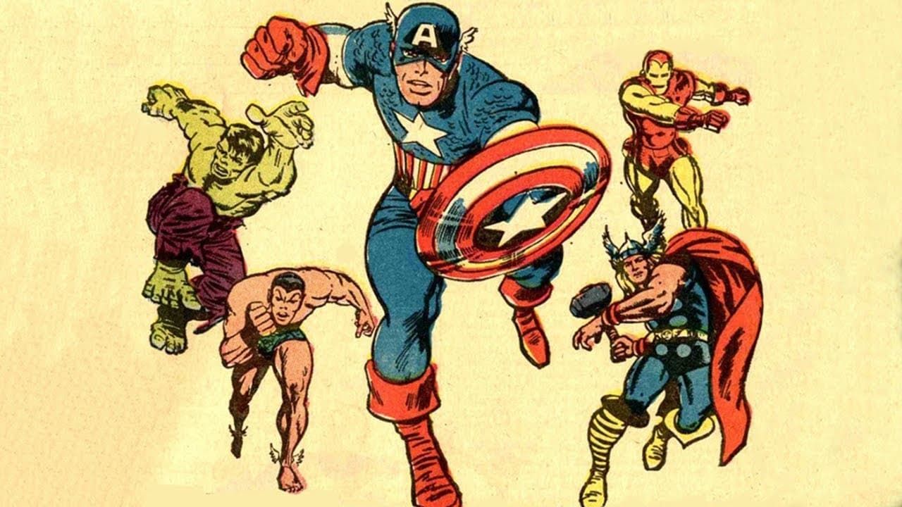 Cubierta de The Marvel Superheroes