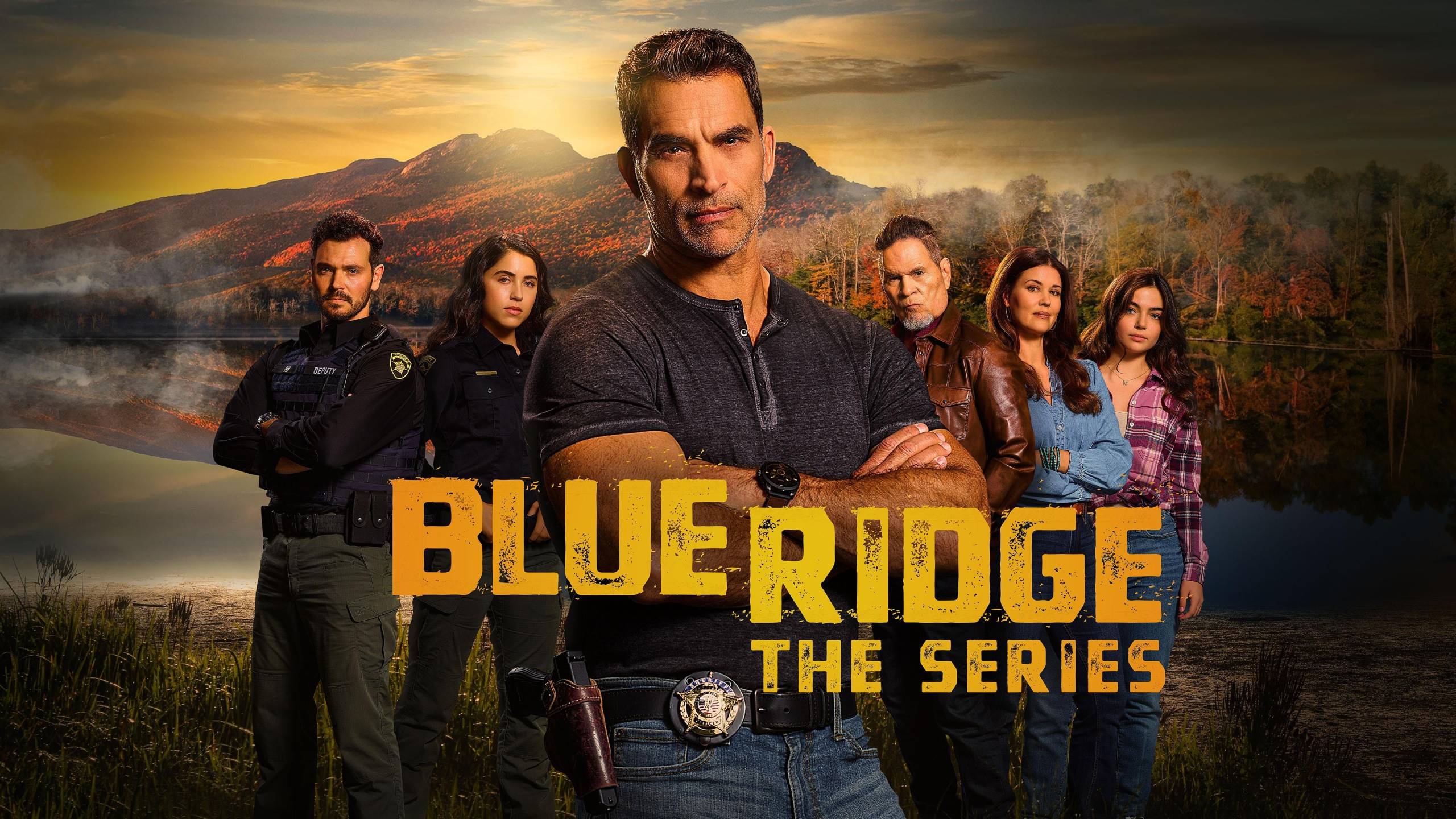 Cubierta de Blue Ridge: La serie