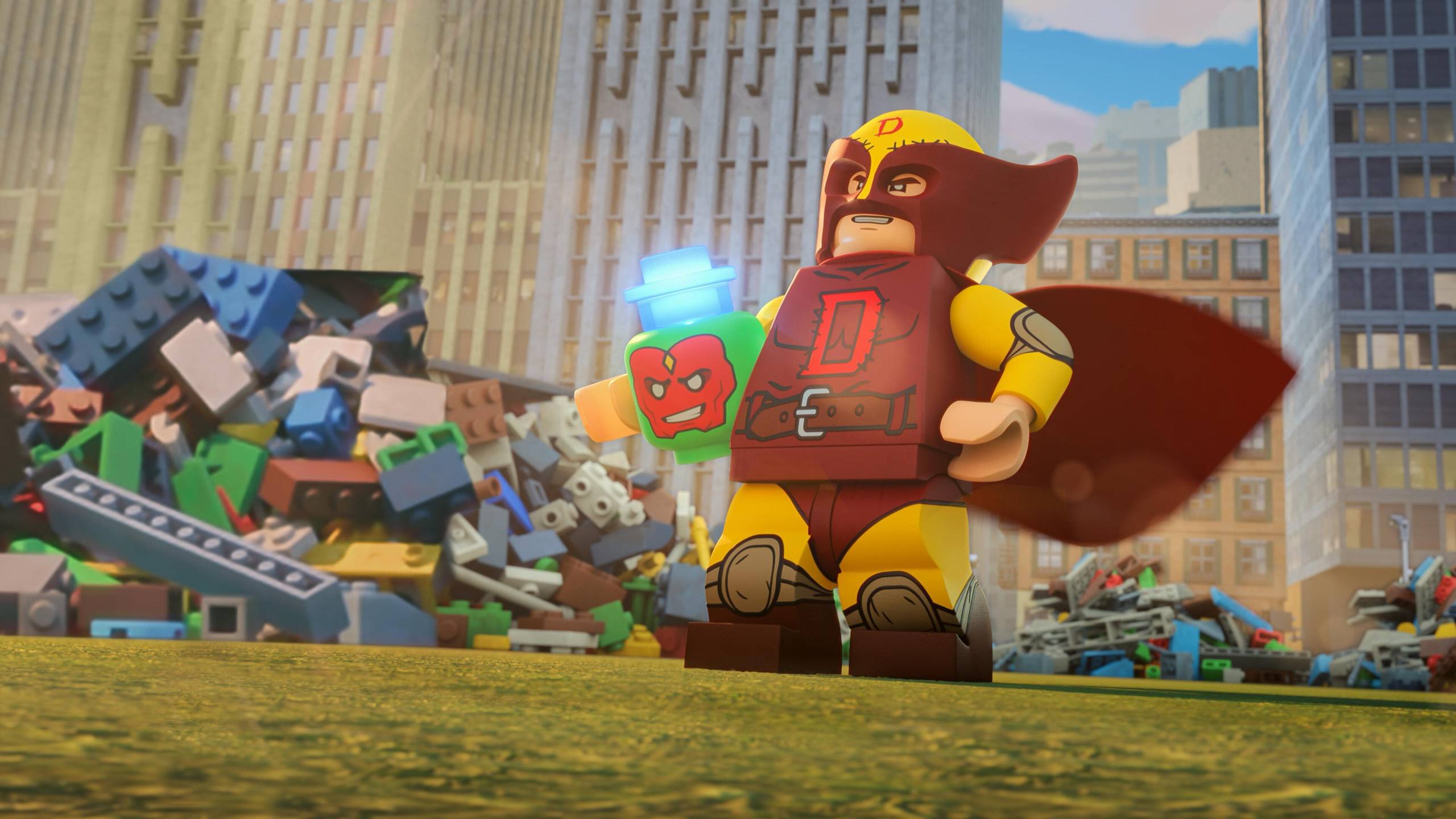 Cubierta de LEGO Marvel Avengers: Misión Demolición