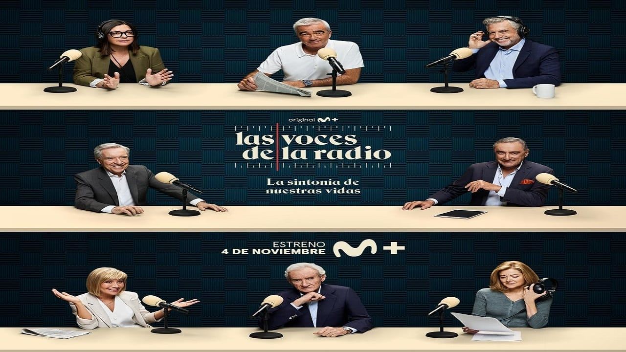 Cubierta de Las voces de la radio