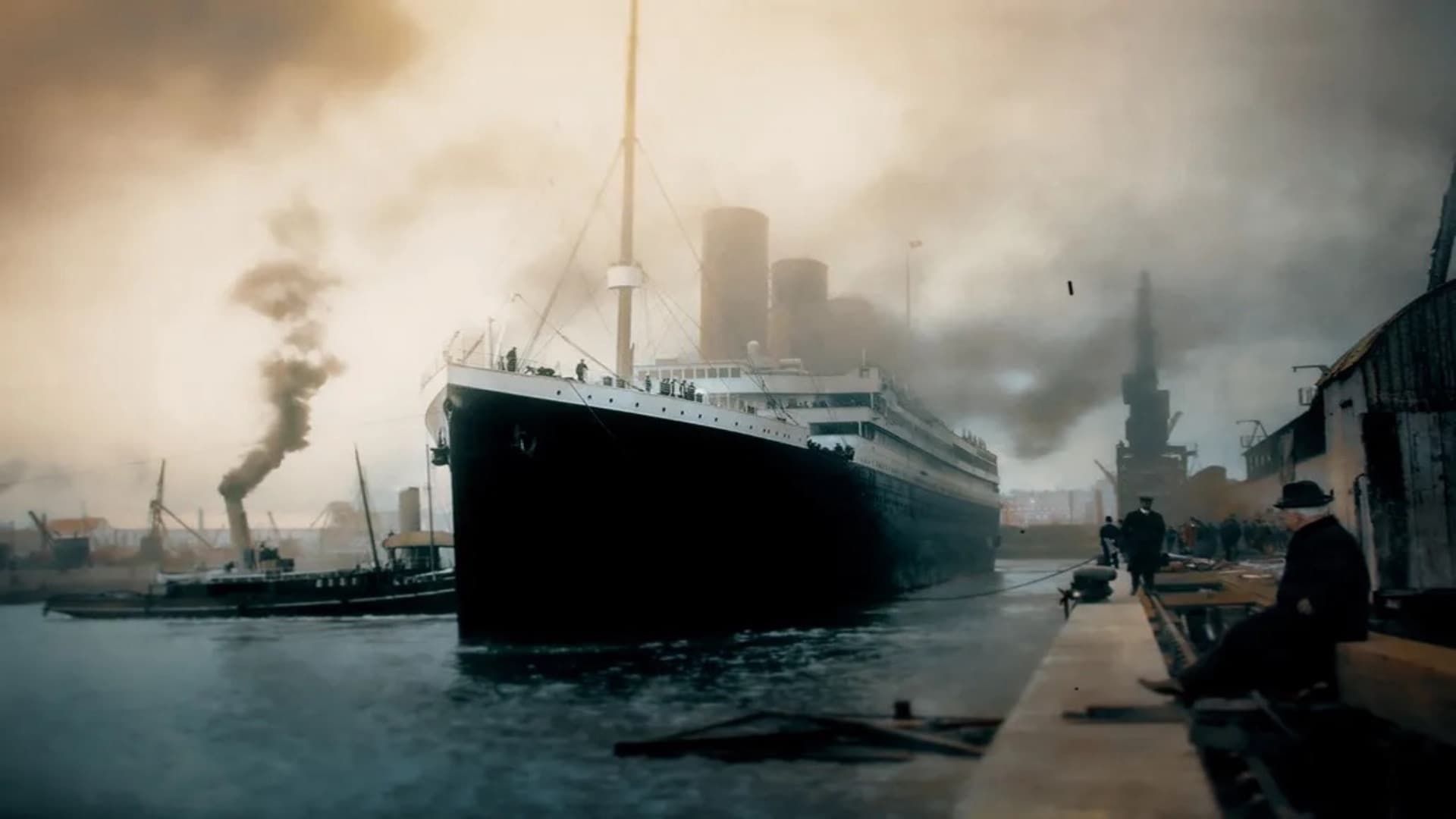 Cubierta de Titanic in Colour