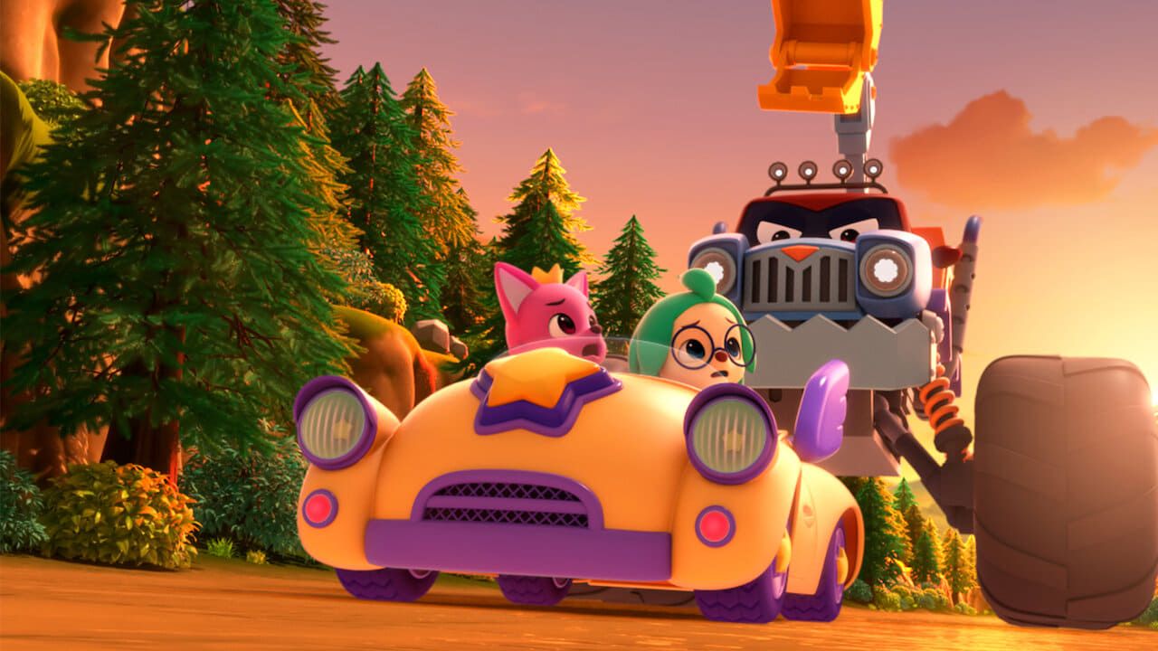 Cubierta de Pinkfong & Hogi Mini-Movie: The Tricky Three Cars