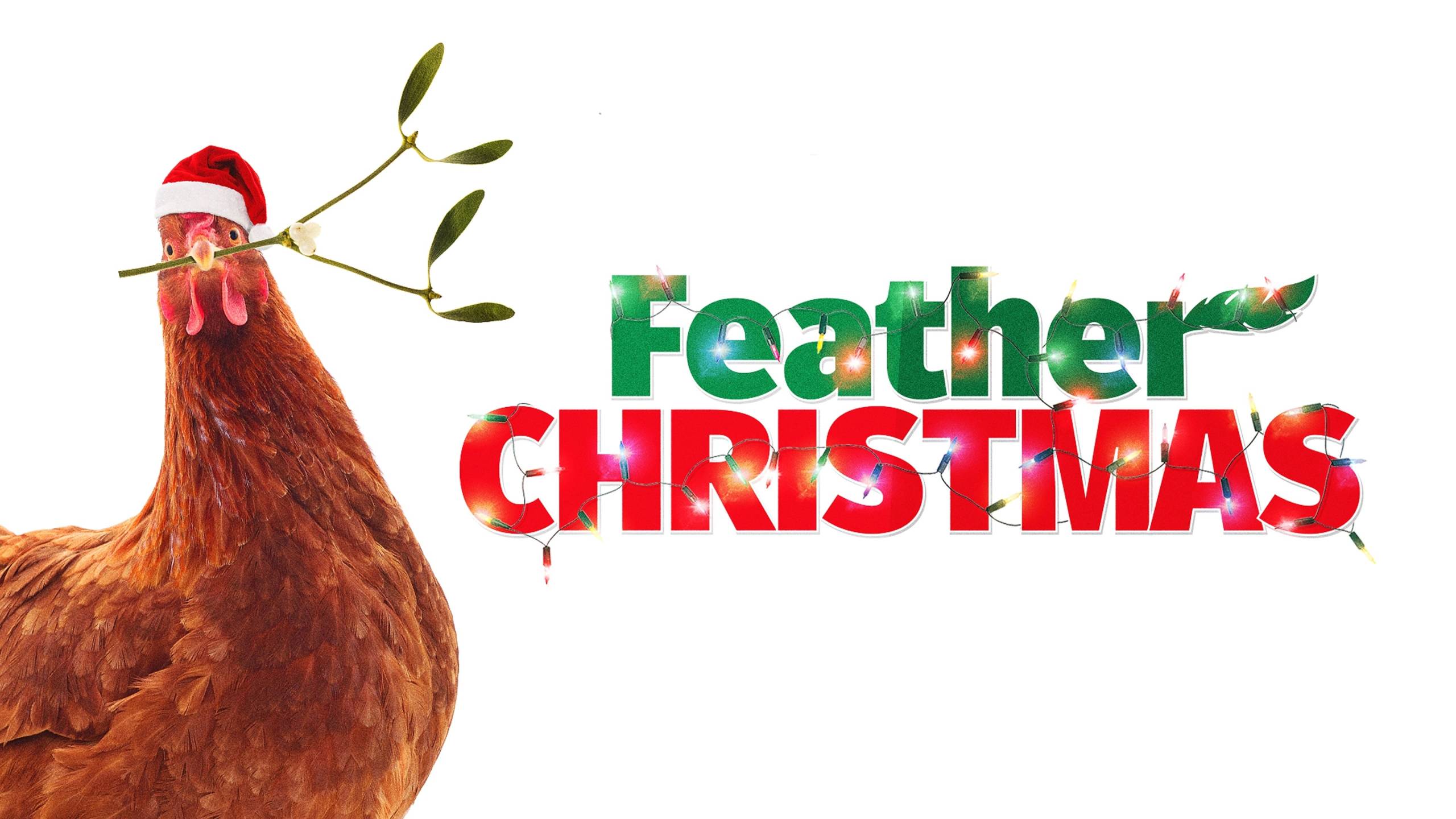 Cubierta de Feather Christmas