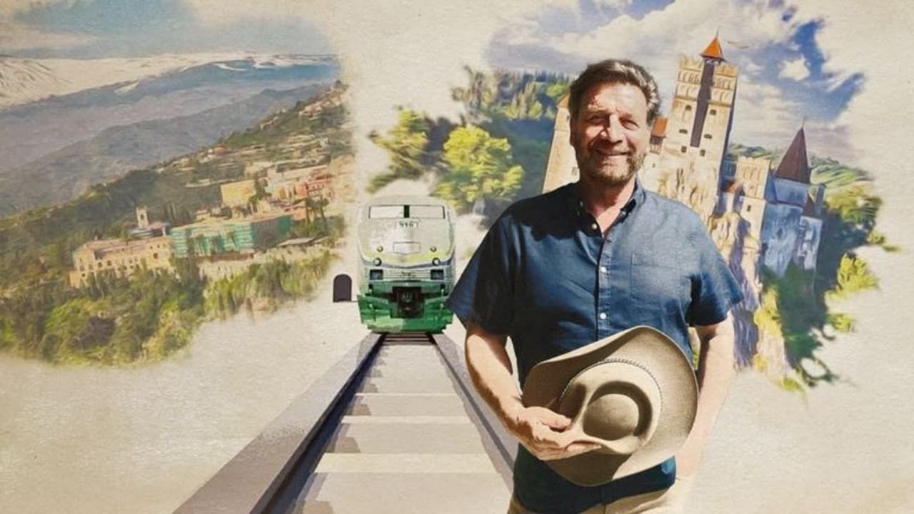 Cubierta de La gran aventura en tren de Nick Knowles