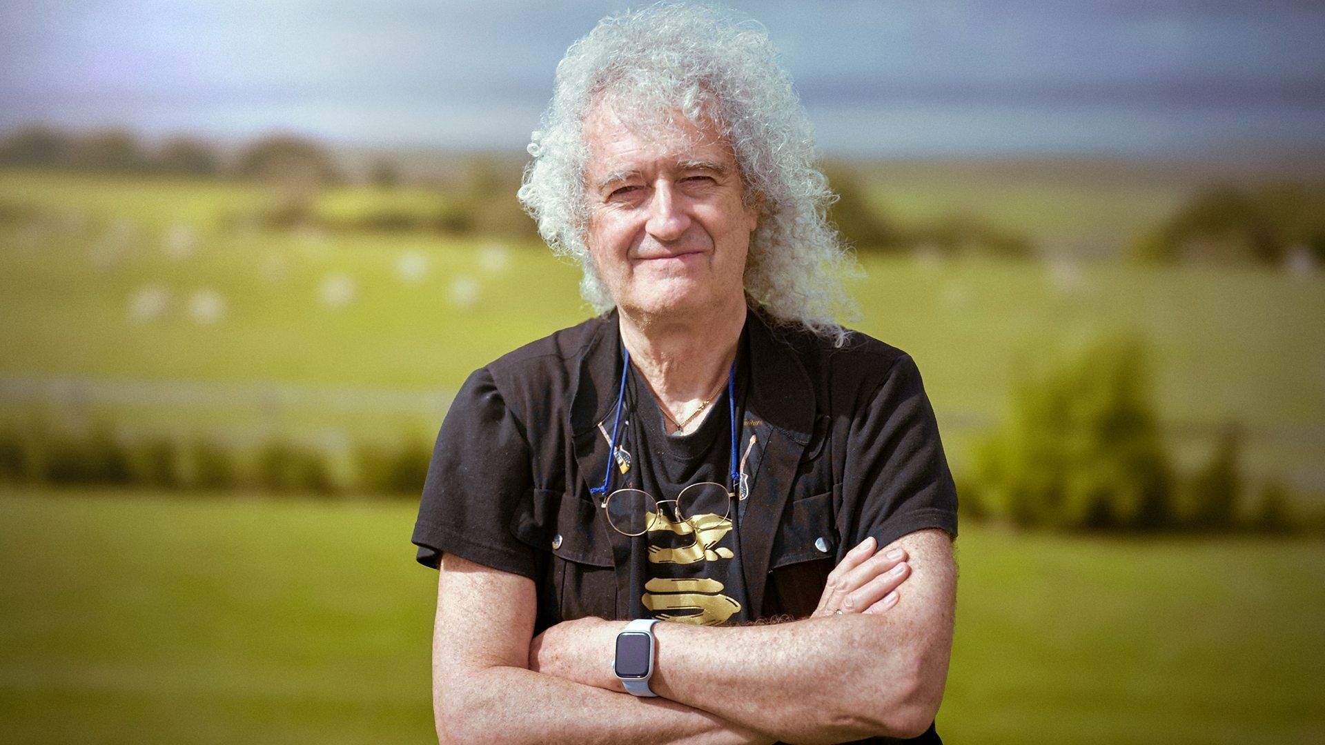 Cubierta de Brian May: The Badgers, the Farmers and Me