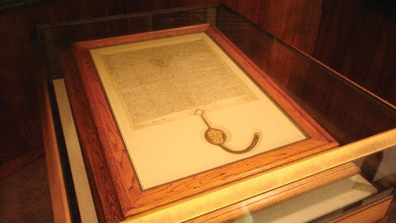 Cubierta de Secrets of the Magna Carta