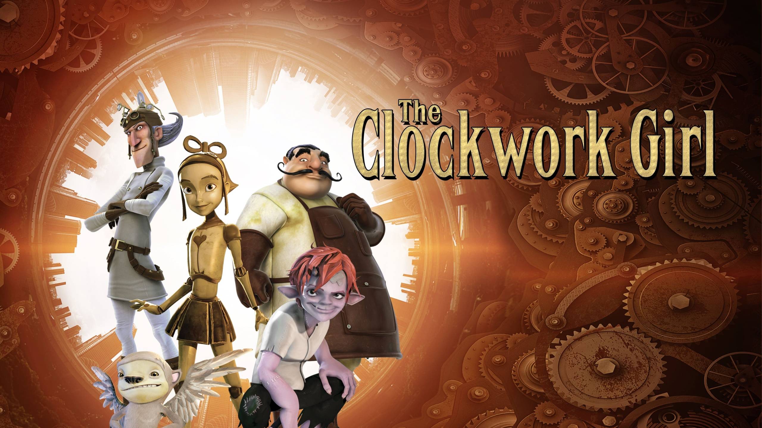 Cubierta de The Clockwork Girl