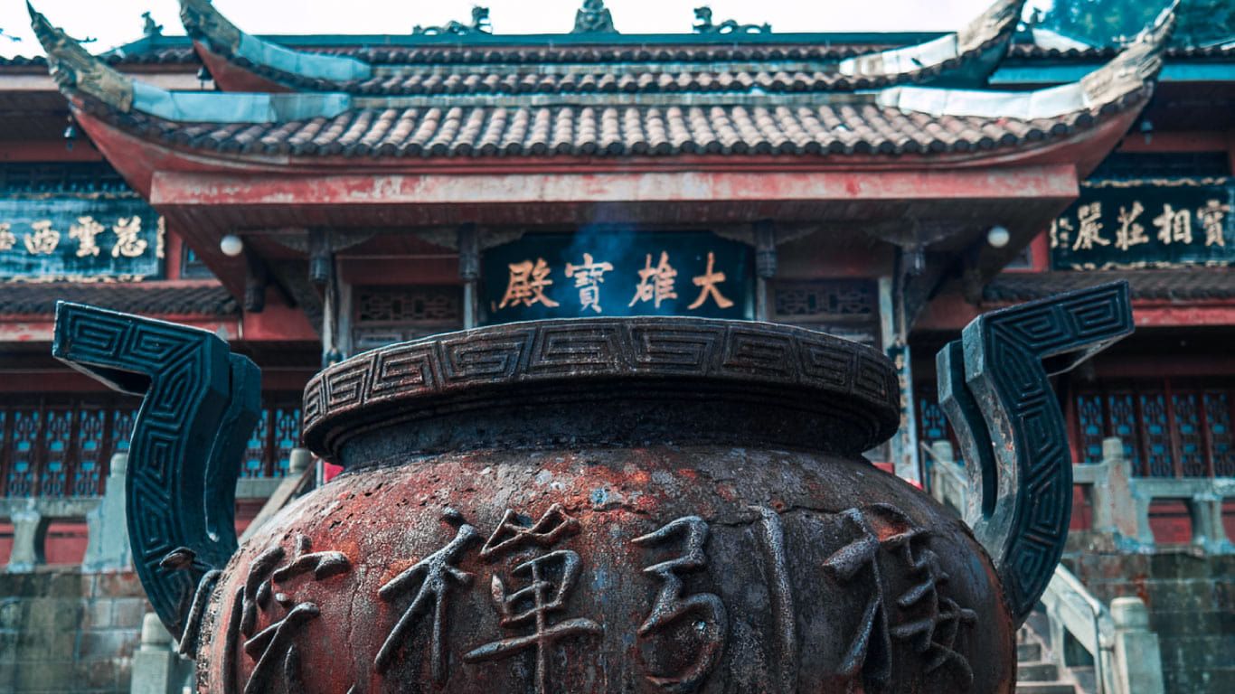 Cubierta de La antigua China