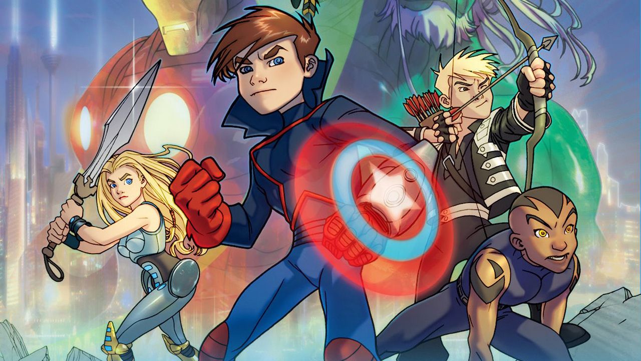 Cubierta de Next Avengers: Heroes of Tomorrow
