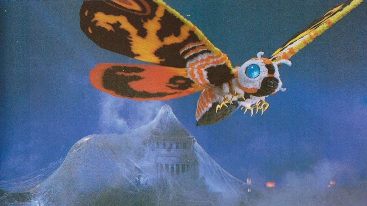 Cubierta de Godzilla contra Mothra